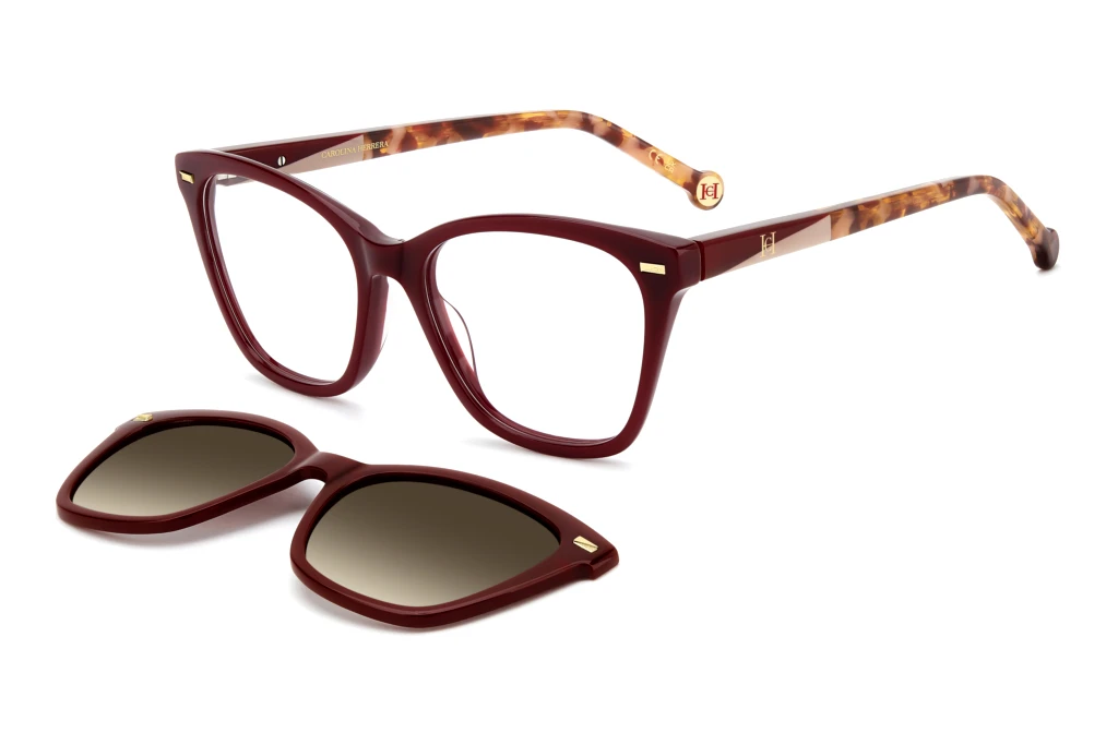 Carolina Herrera HER 0334/C LHF BURGUNDY 2 Carolina Herrera HER 0334/C LHF BURGUNDY 2