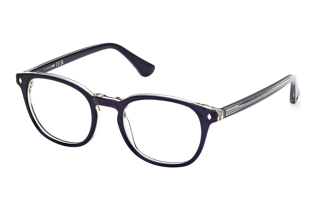 Web Eyewear WE5441 092 Hellblau /Einfarbig Web Eyewear WE5441 092 Hellblau /Einfarbig