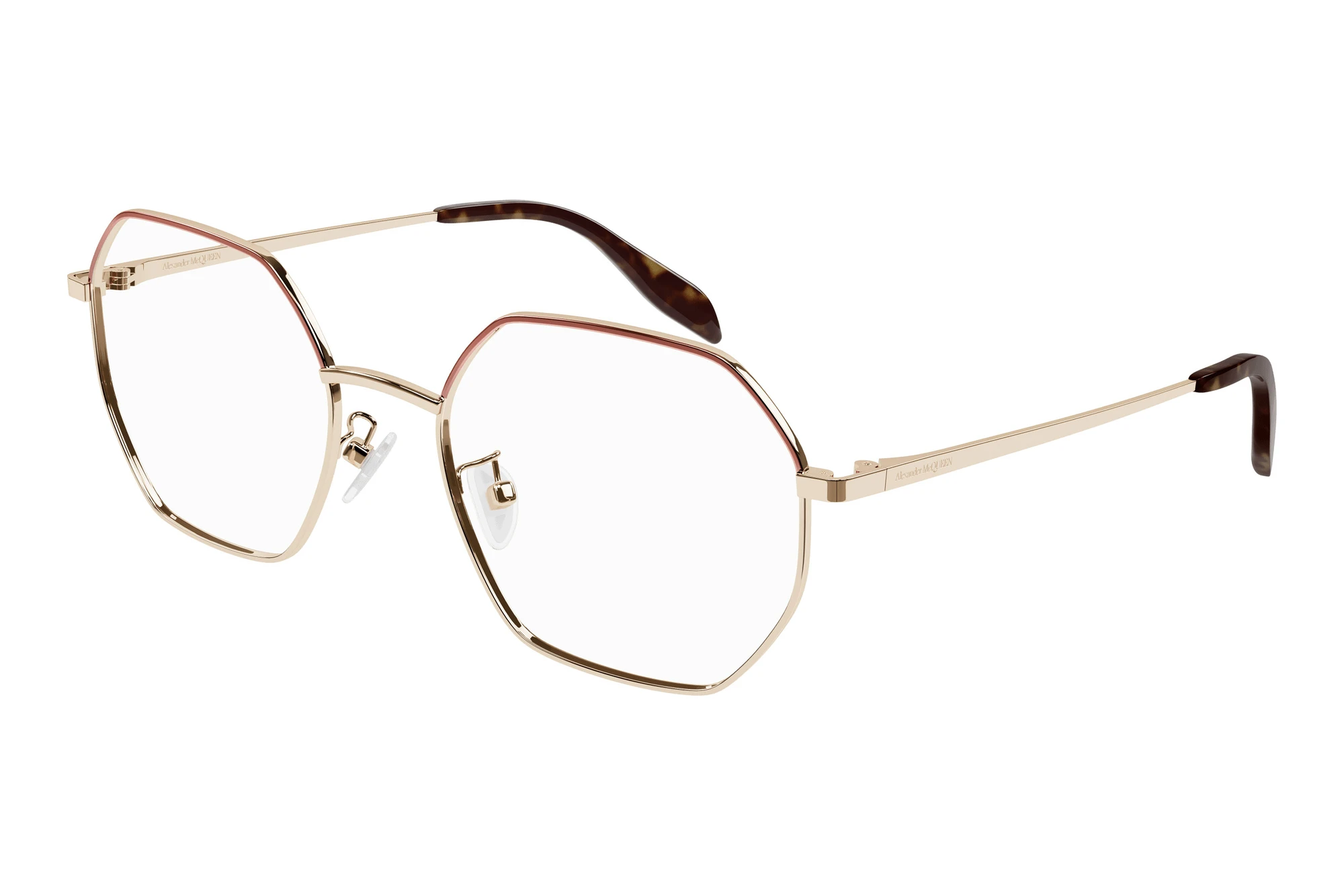 Alexander McQueen AM0338O 007 GOLD Alexander McQueen AM0338O 007 GOLD