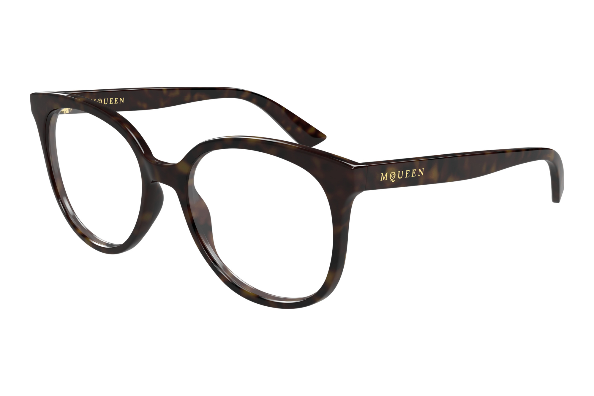 Alexander McQueen AM0540O 002 HAVANA Alexander McQueen AM0540O 002 HAVANA