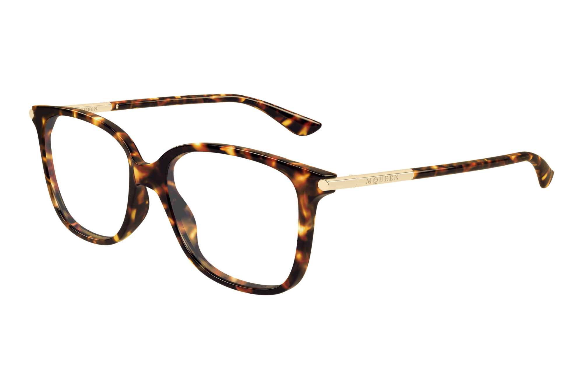 Alexander McQueen AM0554O 007 HAVANA Alexander McQueen AM0554O 007 HAVANA
