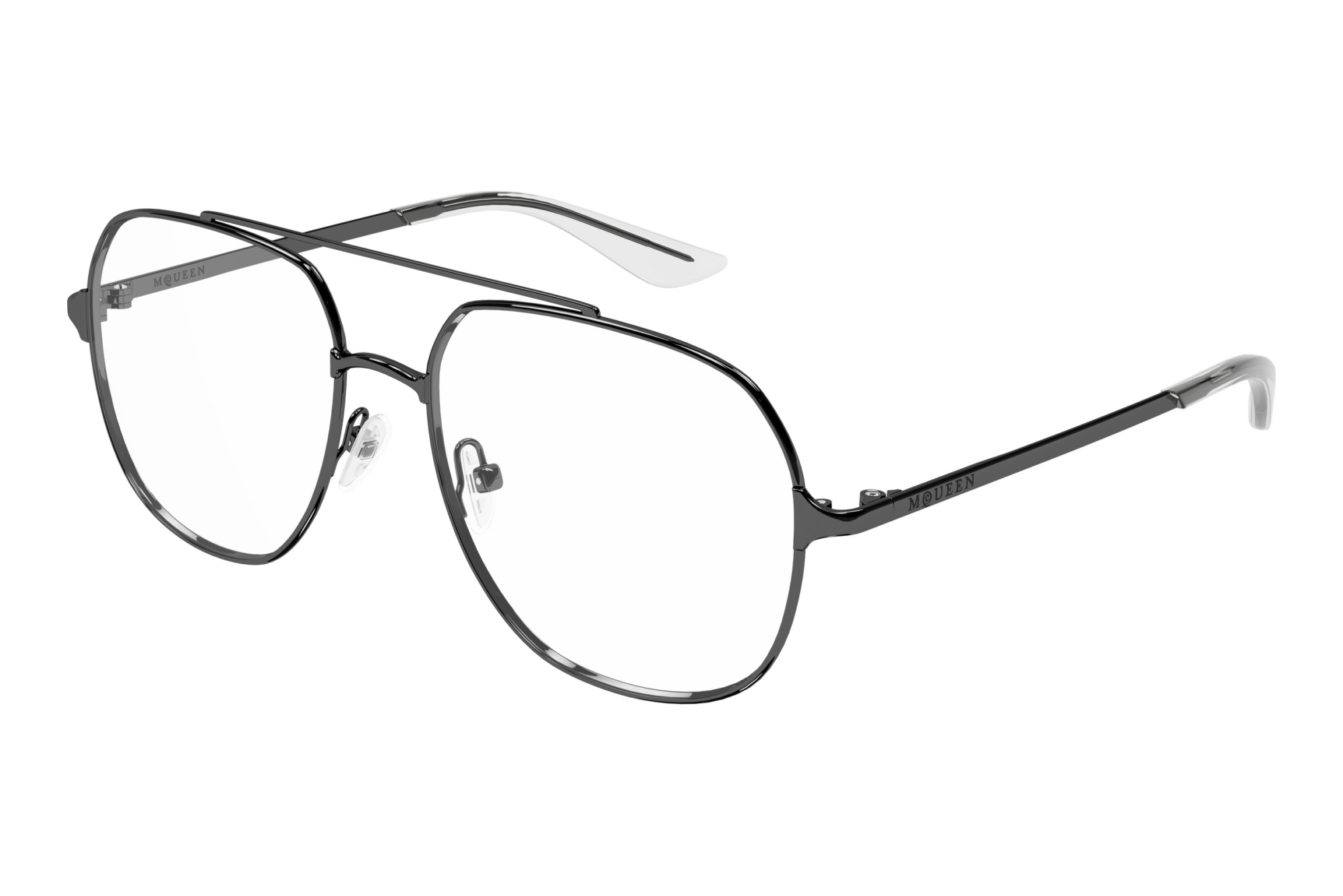Alexander McQueen AM0591O 003 GUNMETAL Alexander McQueen AM0591O 003 GUNMETAL