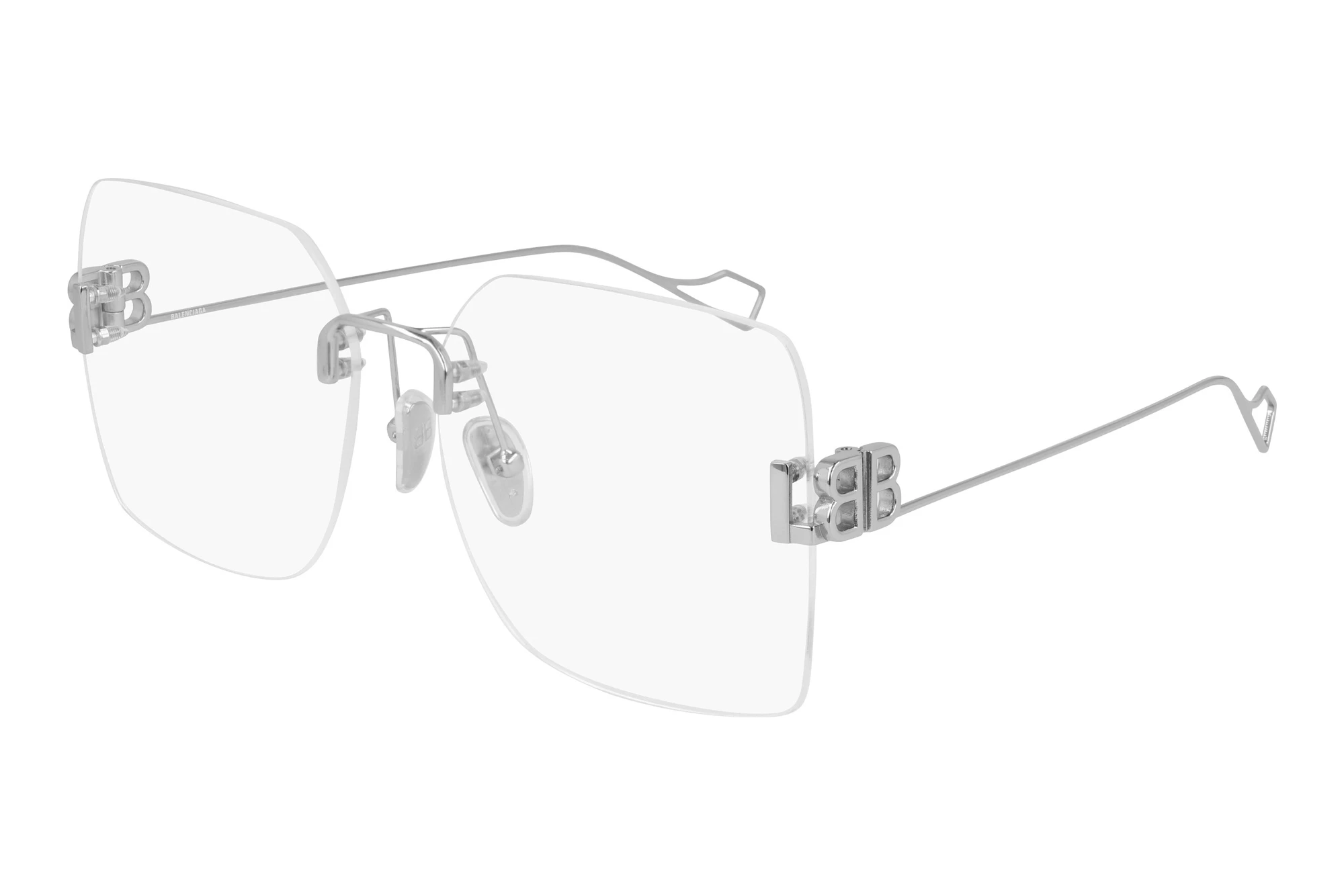 Balenciaga BB0113O 002 SILVER Balenciaga BB0113O 002 SILVER