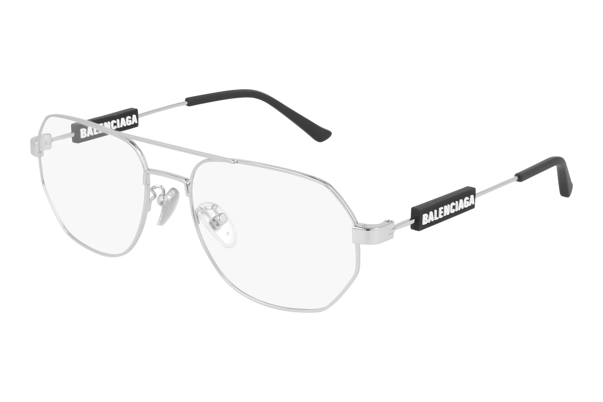 Balenciaga BB0117O 002 SILVER Balenciaga BB0117O 002 SILVER