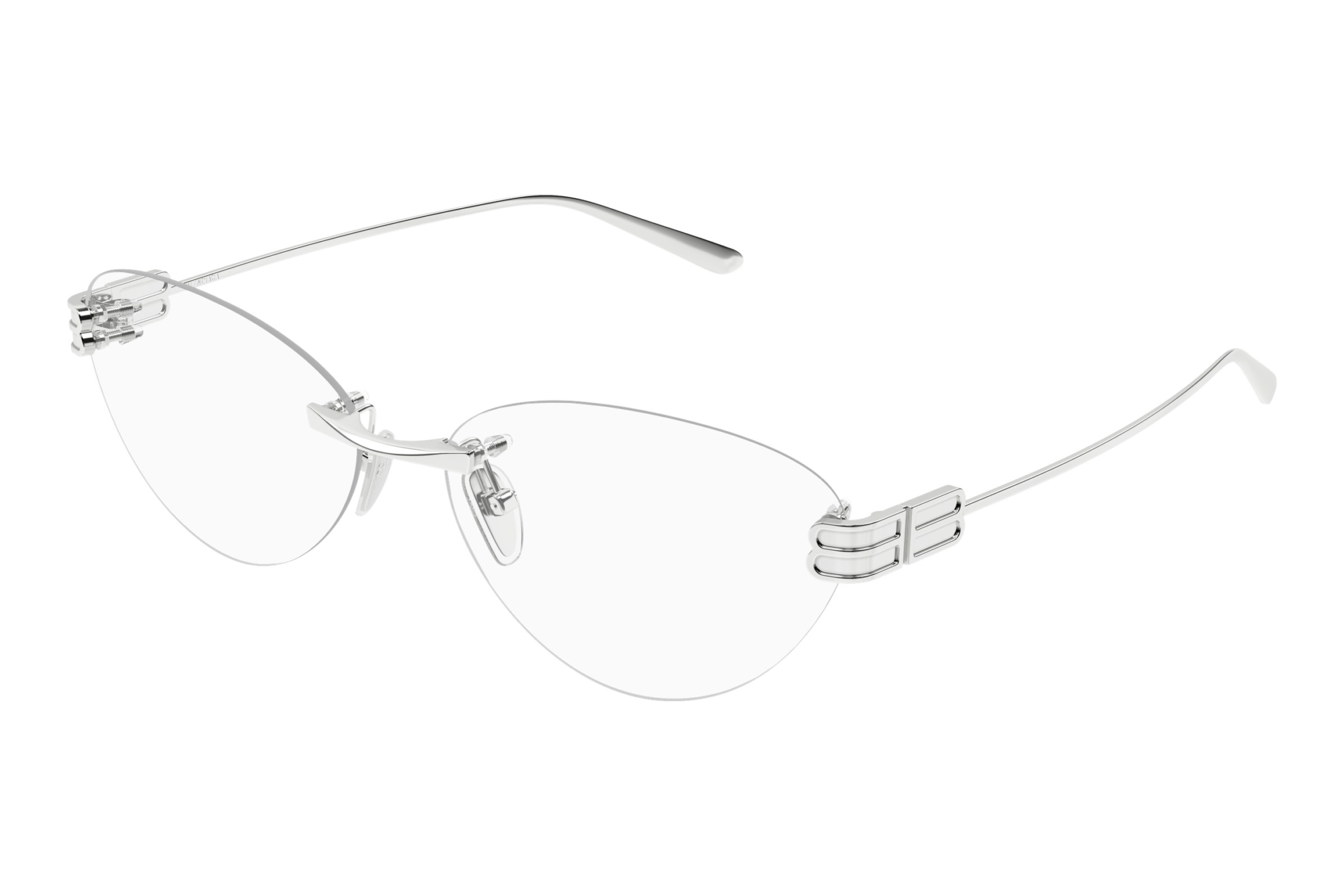 Balenciaga BB0489O 001 SILVER Balenciaga BB0489O 001 SILVER