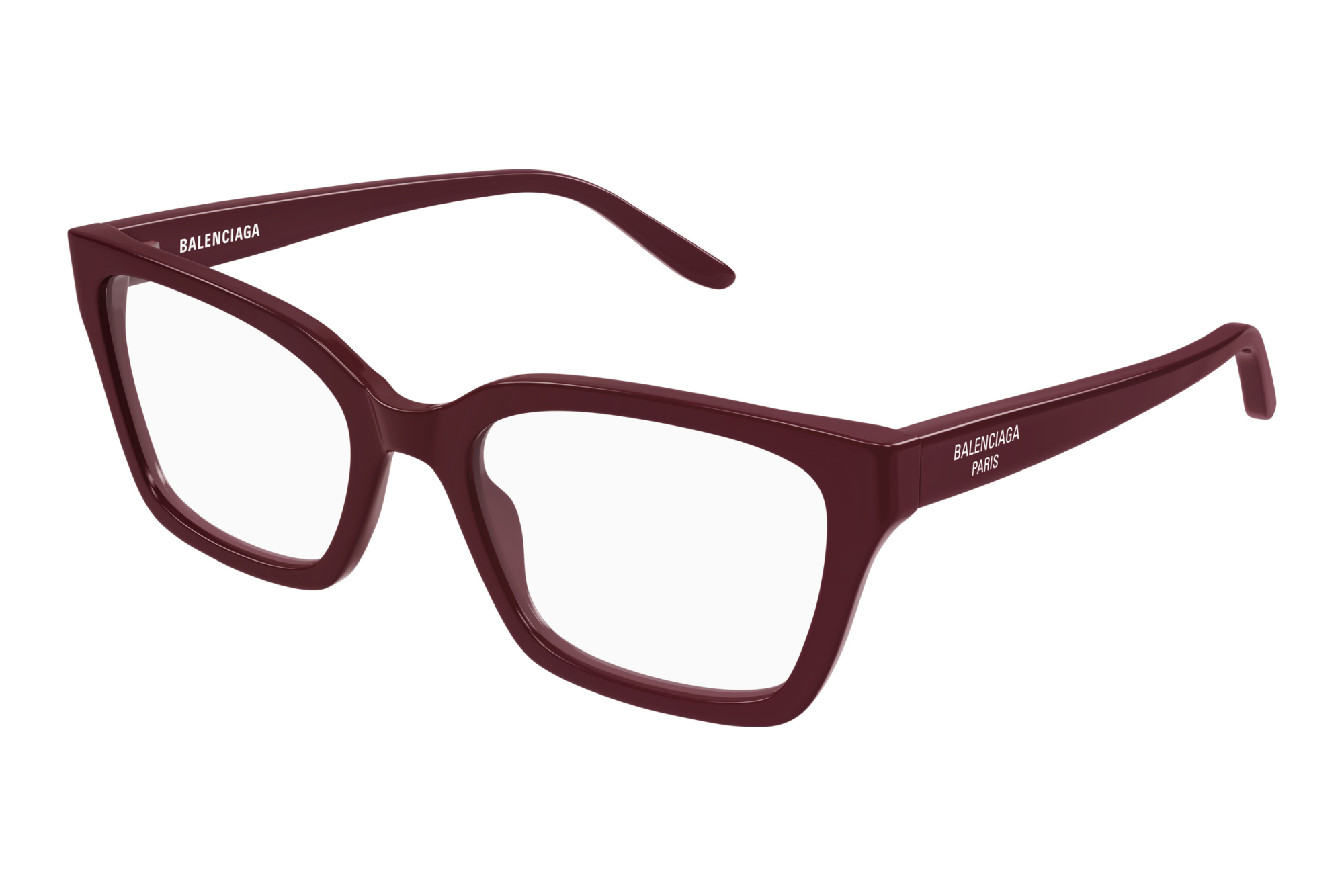 Balenciaga BB0501O 006 BURGUNDY Balenciaga BB0501O 006 BURGUNDY