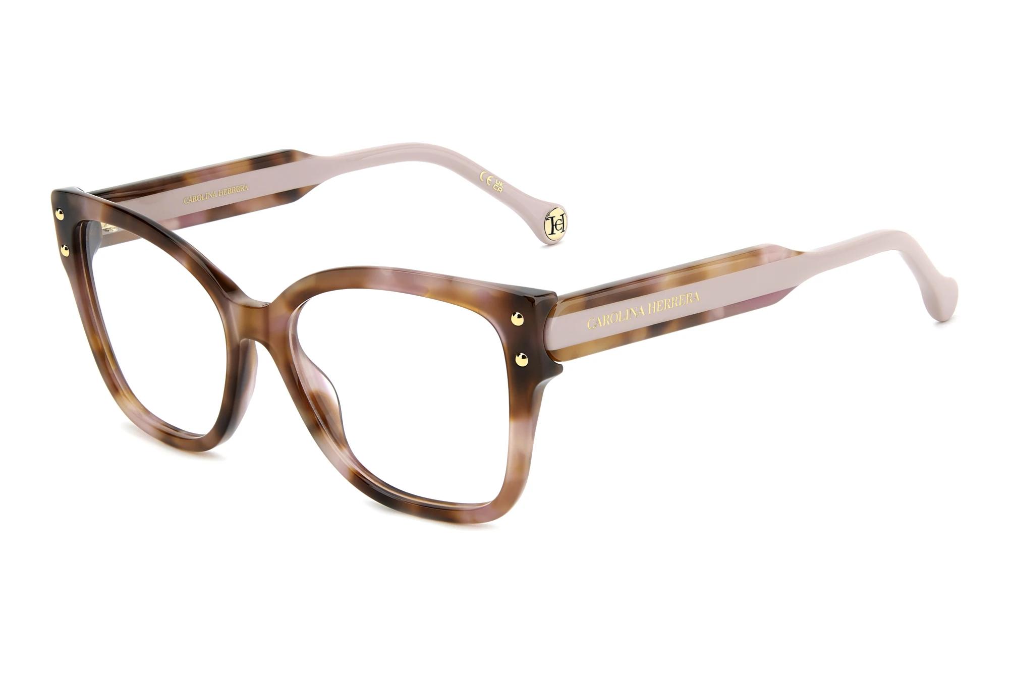 Carolina Herrera HER 0368 0B0 BROWN PINK HAVANA Carolina Herrera HER 0368 0B0 BROWN PINK HAVANA