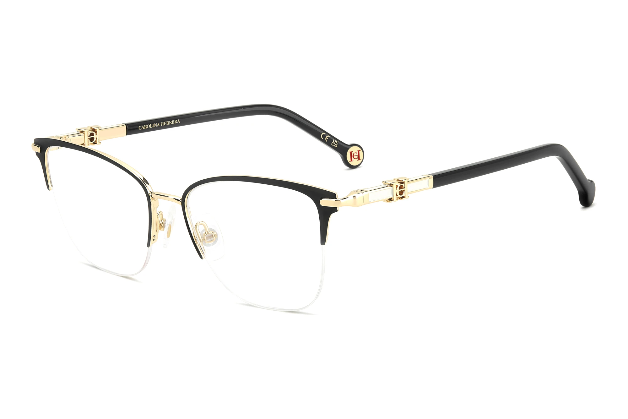 Carolina Herrera HER 0384 RHL GOLD BLACK 2 Carolina Herrera HER 0384 RHL GOLD BLACK 2