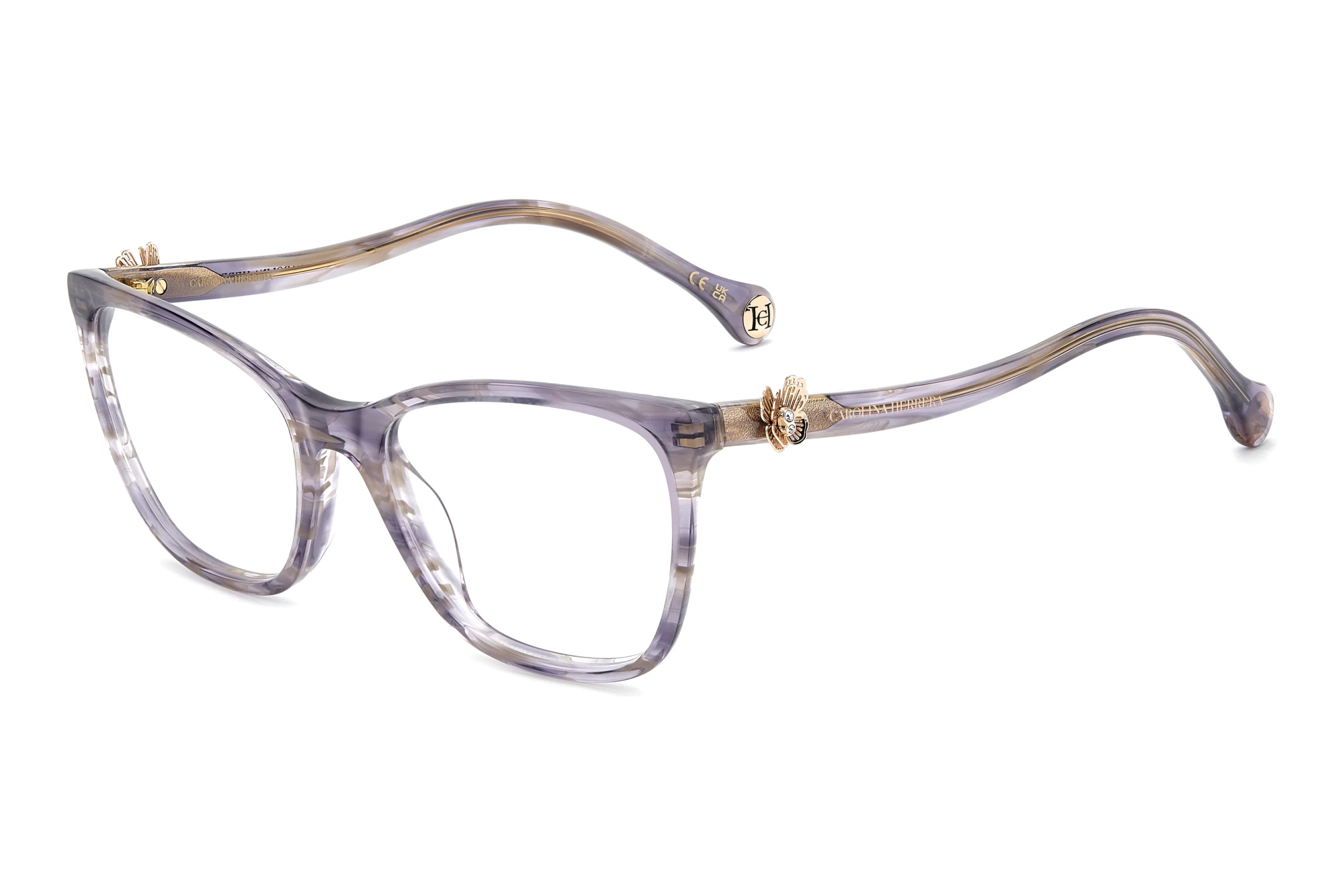Carolina Herrera HER 0395/G 7FF VIOLET HORN Carolina Herrera HER 0395/G 7FF VIOLET HORN