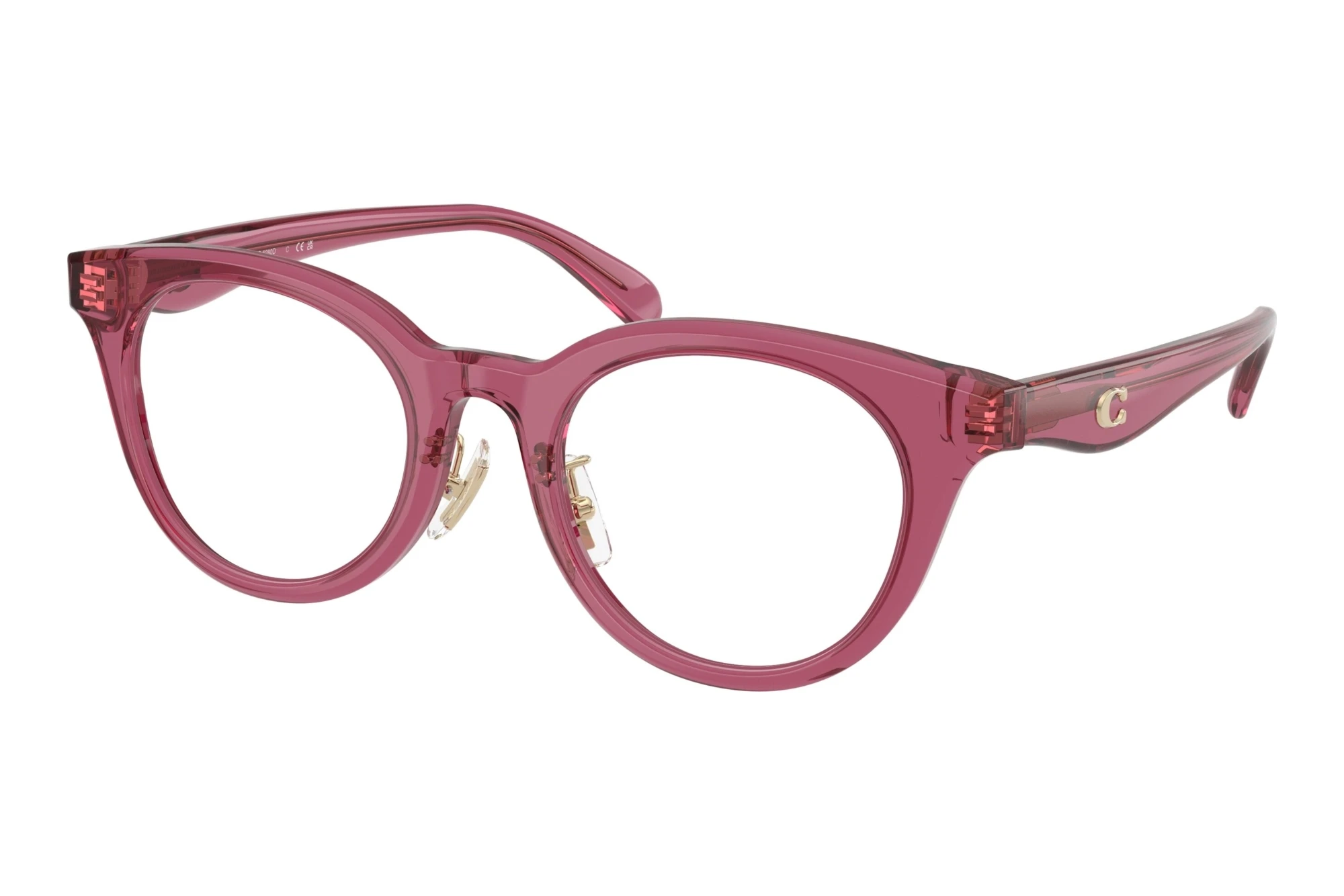 Coach HC6280D 5824 Transparent Burgundy Coach HC6280D 5824 Transparent Burgundy