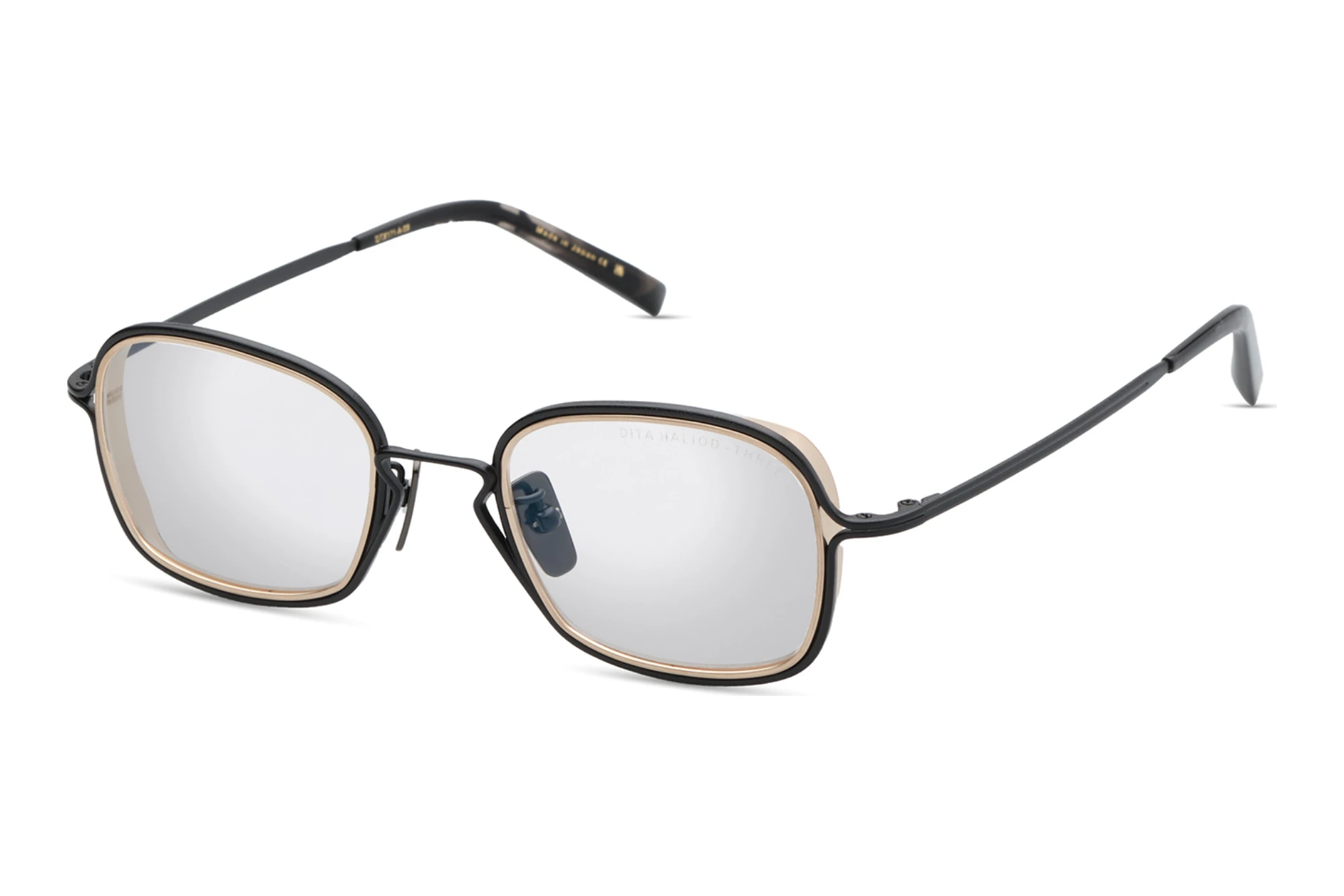 DITA DTX-171 02A MATTE MIST BLACK - WHITE GOLD DITA DTX-171 02A MATTE MIST BLACK - WHITE GOLD