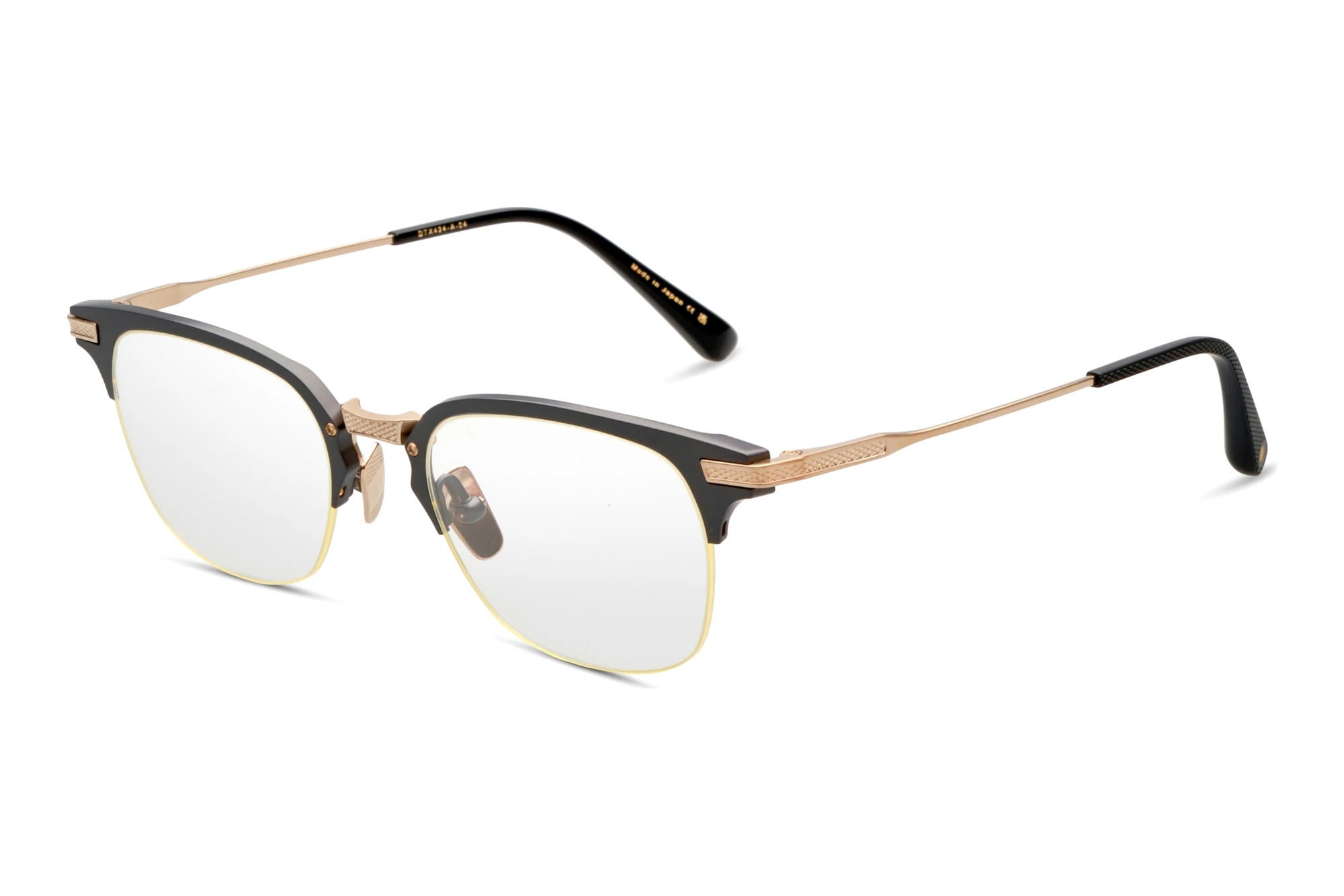 DITA DTX-424 04A BLACK IRON - ANTIQUE WHITE GOLD DITA DTX-424 04A BLACK IRON - ANTIQUE WHITE GOLD