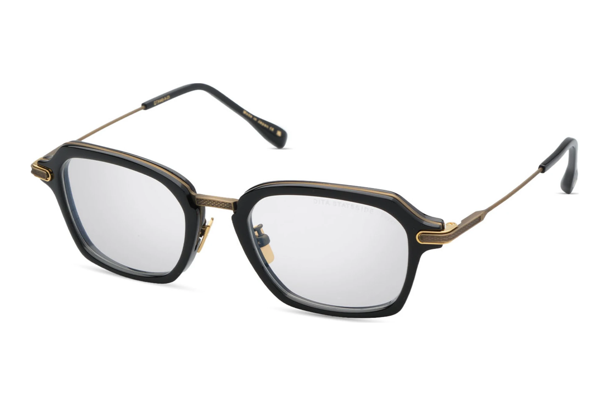 DITA DTX-449 01A BLACK - ANTIQUE BROWN - YELLOW GOLD DITA DTX-449 01A BLACK - ANTIQUE BROWN - YELLOW GOLD
