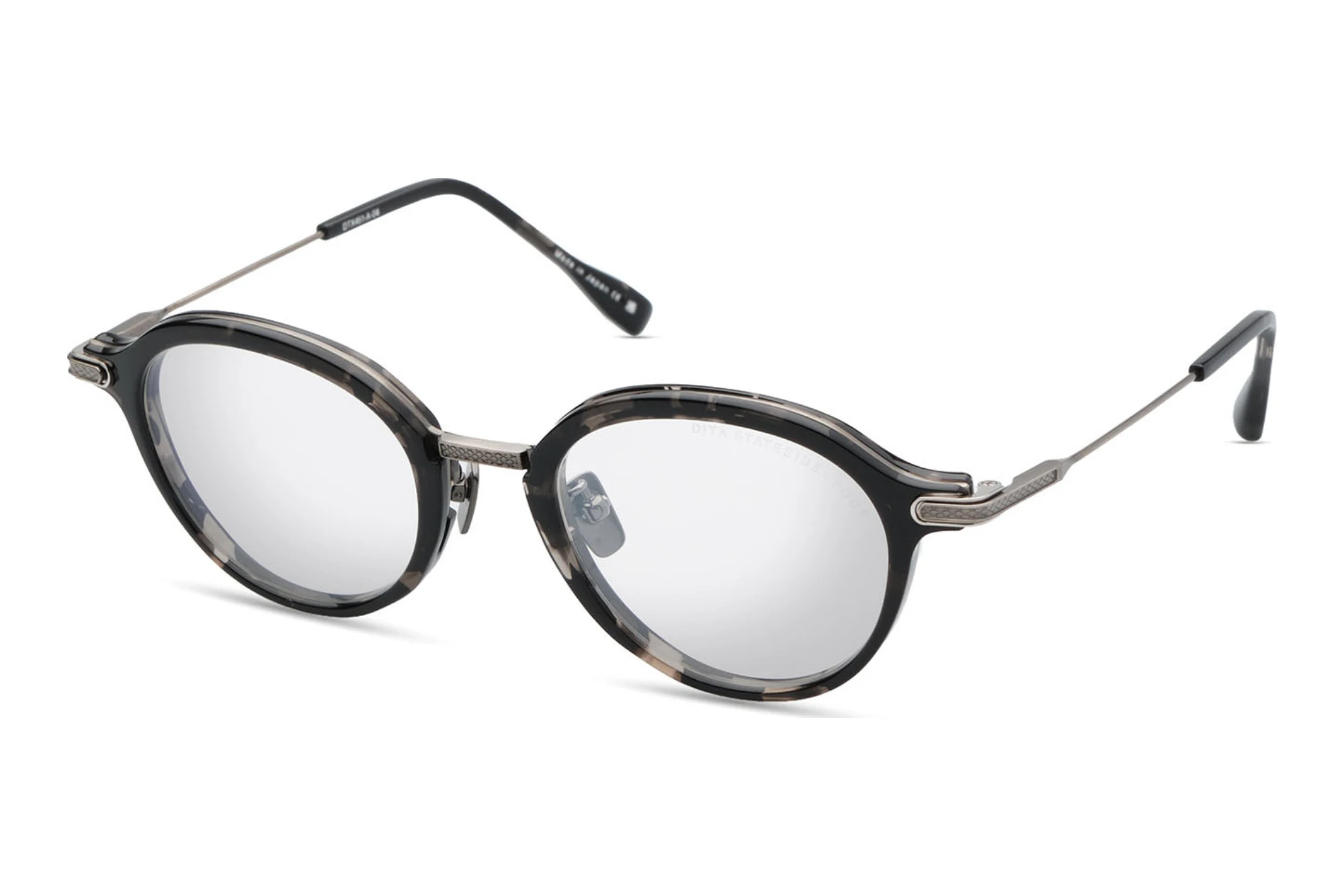 DITA DTX-451 04A BLACK TORTOISE - BRUSHED DARK GUN - SILVER DITA DTX-451 04A BLACK TORTOISE - BRUSHED DARK GUN - SILVER