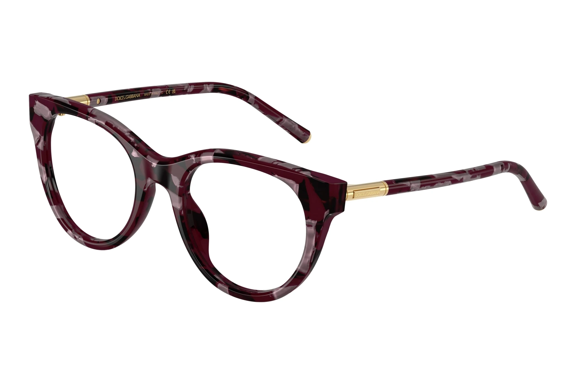 Dolce & Gabbana DG3433 3464 Pearl Havana Purple Dolce & Gabbana DG3433 3464 Pearl Havana Purple