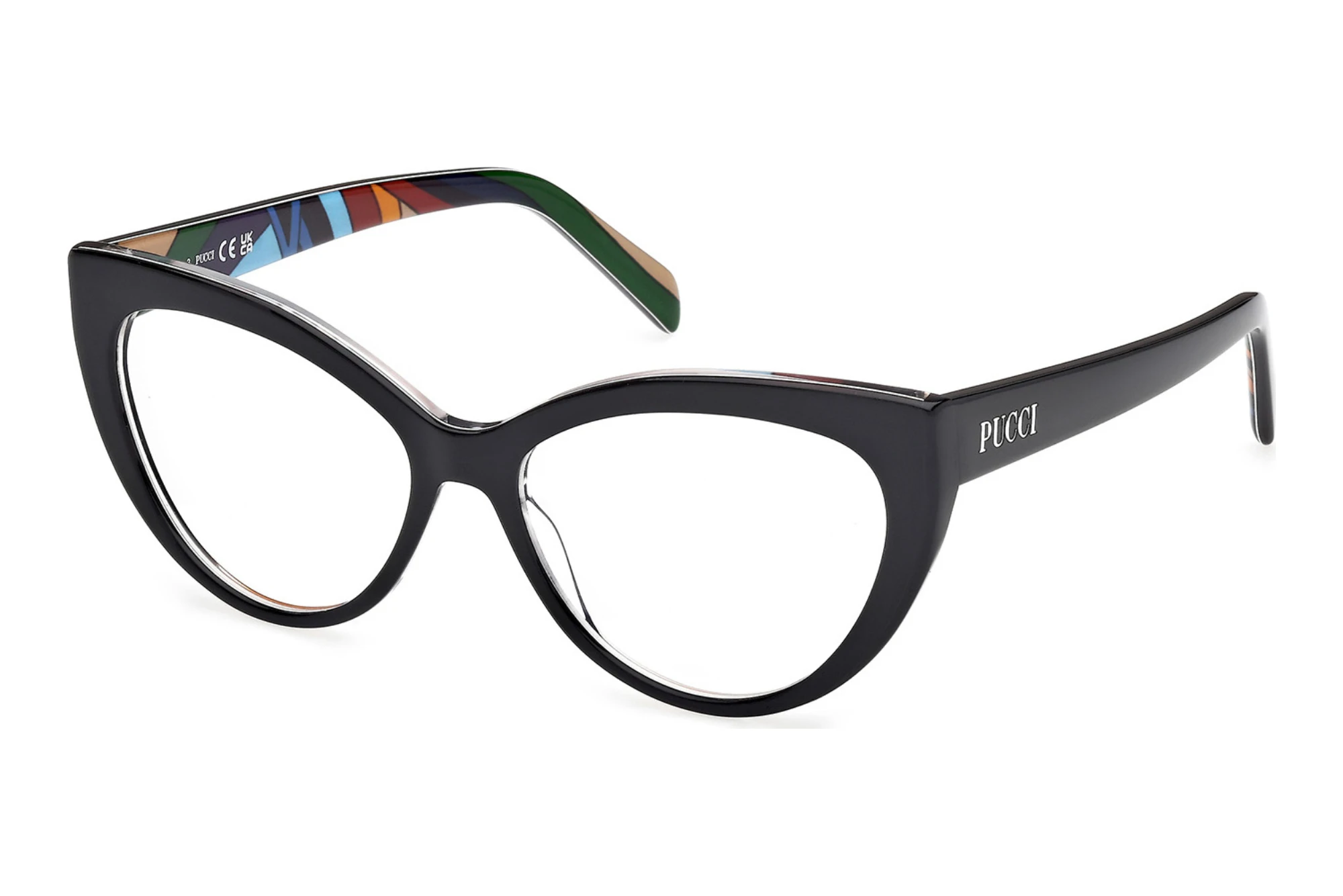 Emilio Pucci EP5215 001 Schwarz/Muster Emilio Pucci EP5215 001 Schwarz/Muster