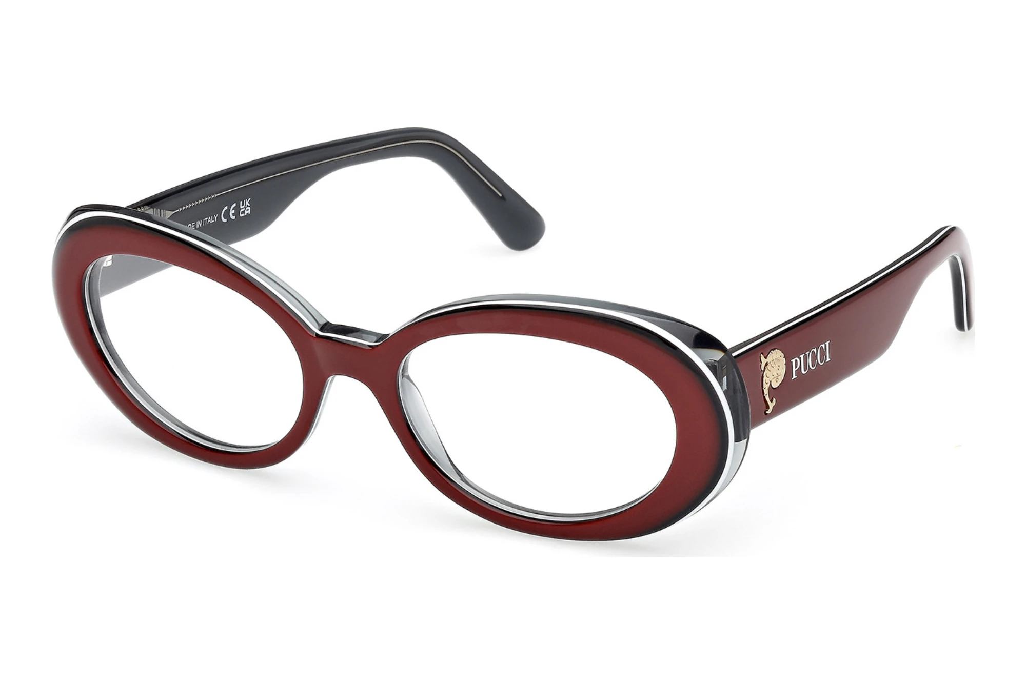 Emilio Pucci EP5262 071 Bordeaux/Einfarbig Emilio Pucci EP5262 071 Bordeaux/Einfarbig