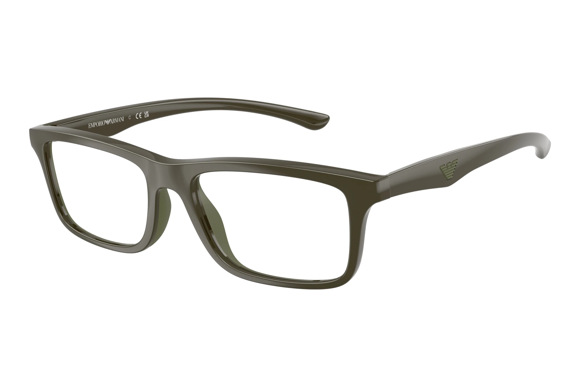 Emporio Armani EA3285U 6449 Shiny Green/Green Rubber Emporio Armani EA3285U 6449 Shiny Green/Green Rubber
