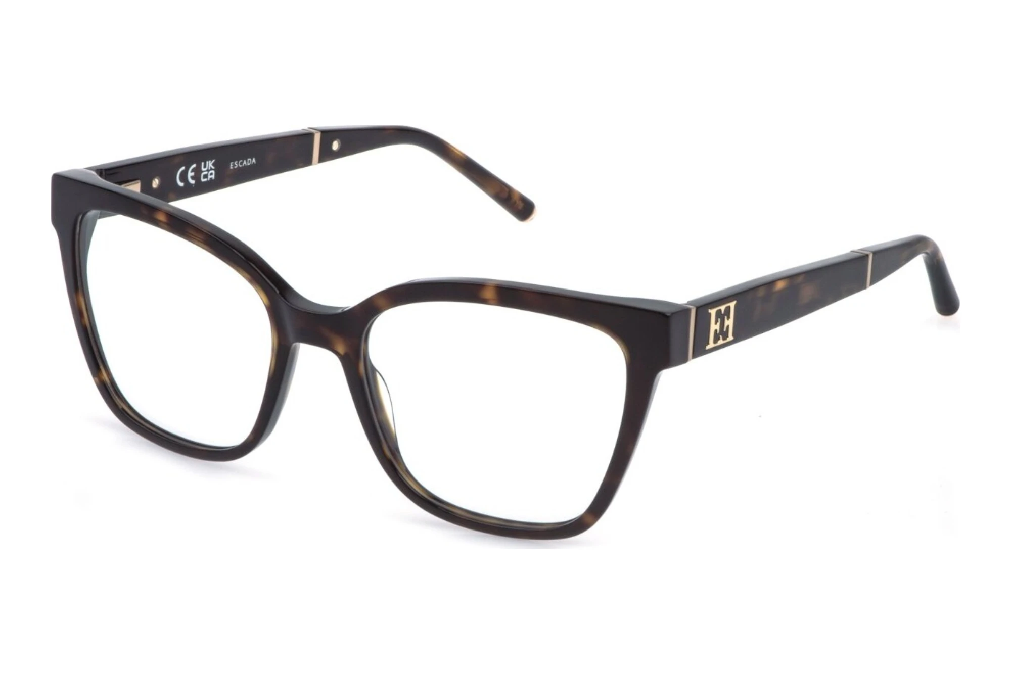 Escada VESG23 0722 SHINY DARK HAVANA Escada VESG23 0722 SHINY DARK HAVANA