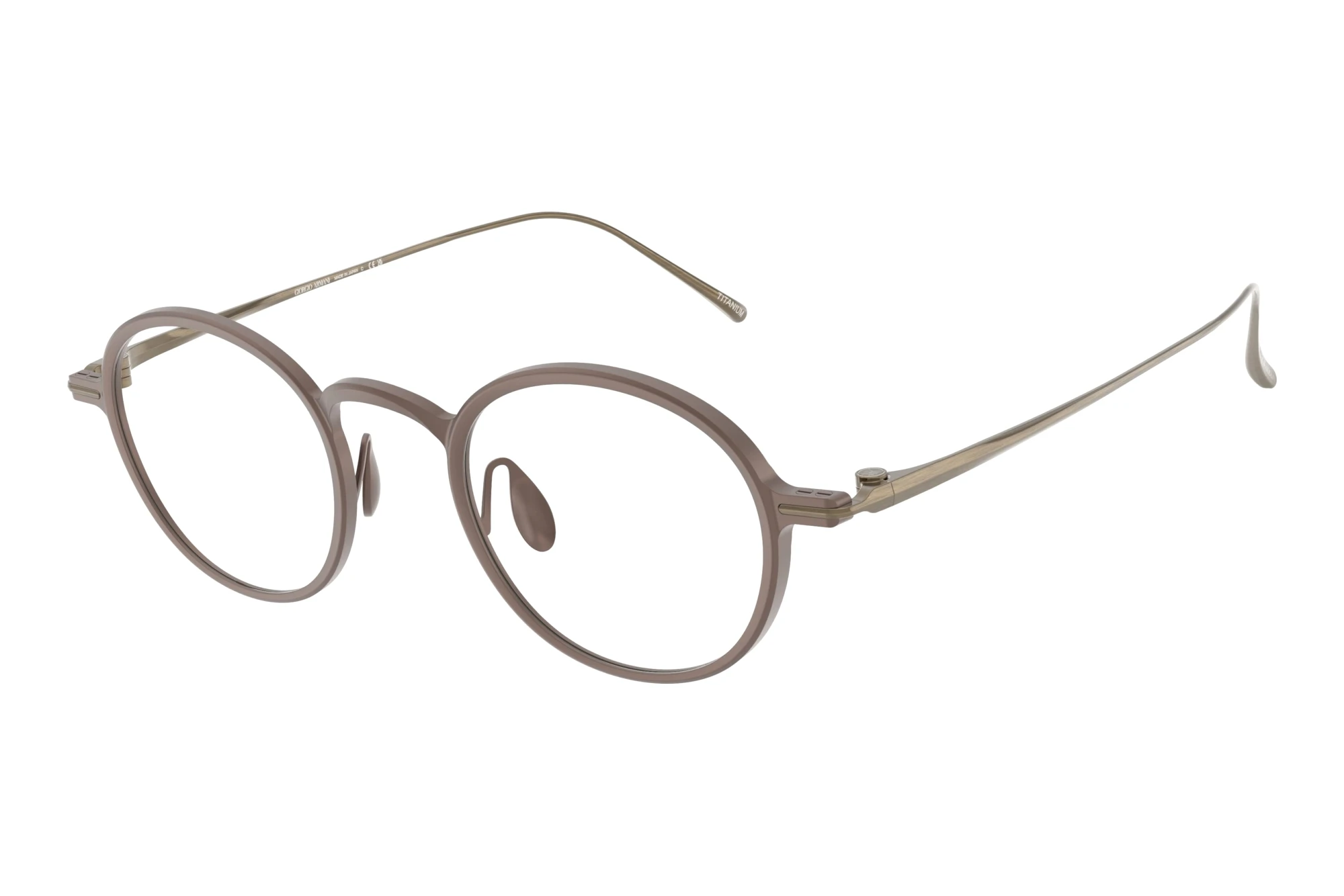 Giorgio Armani AR5159T 3407 Matte Brown Giorgio Armani AR5159T 3407 Matte Brown