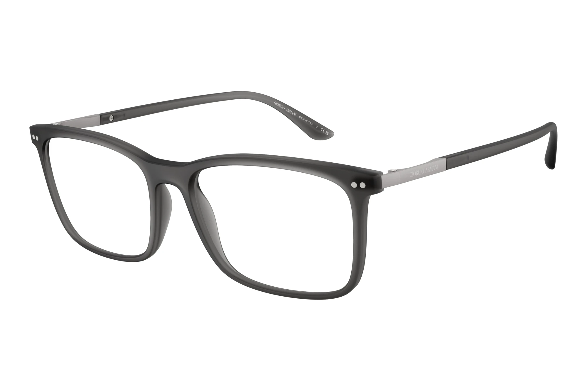 Giorgio Armani AR7122 6416 Matte Transparent Grey Giorgio Armani AR7122 6416 Matte Transparent Grey