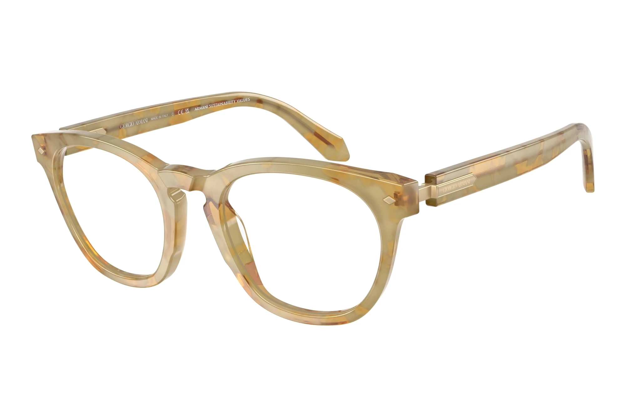 Giorgio Armani AR7284 6300 Yellow Havana Giorgio Armani AR7284 6300 Yellow Havana