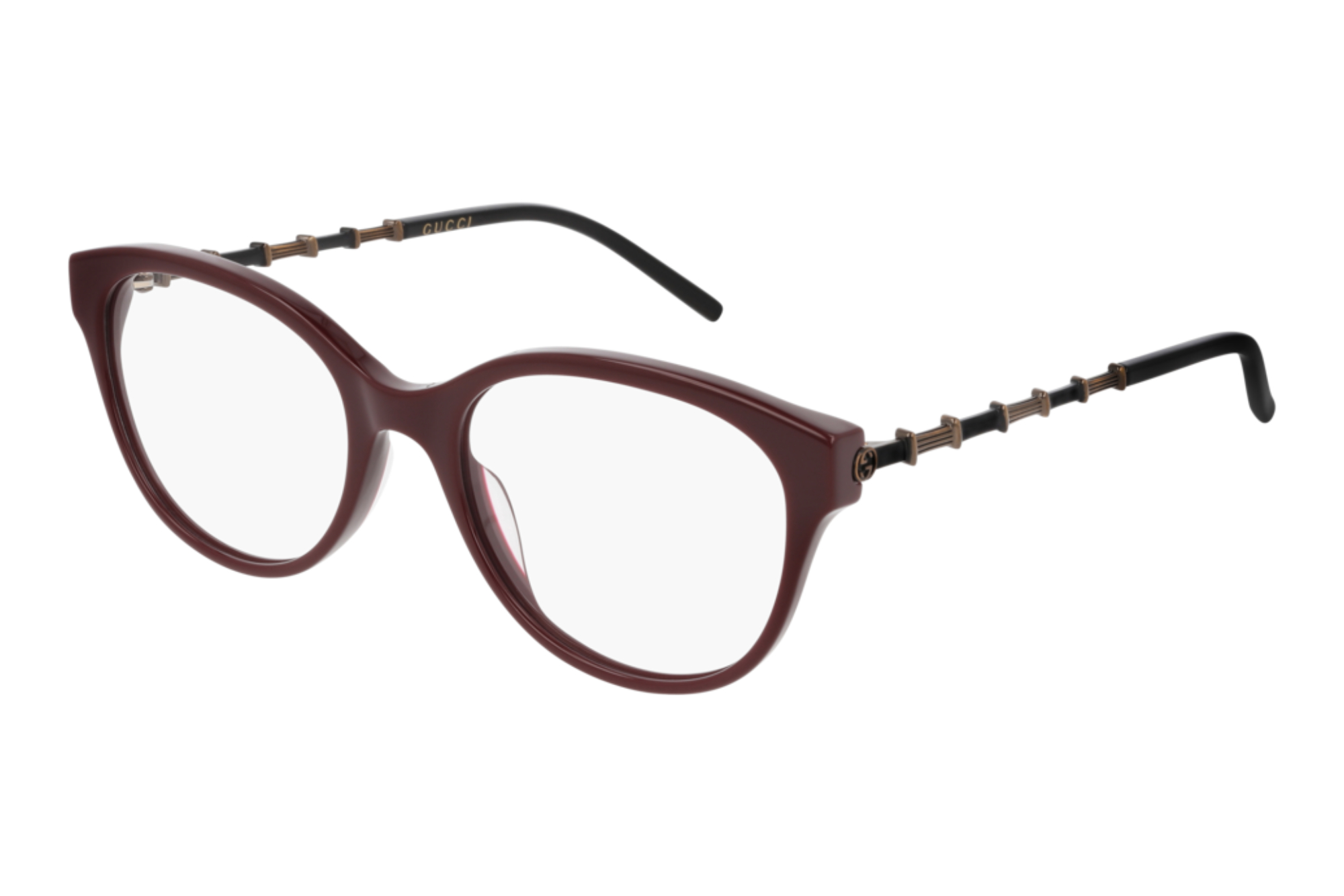 Gucci GG0656O 004 burgundy-gold-transparent Gucci GG0656O 004 burgundy-gold-transparent