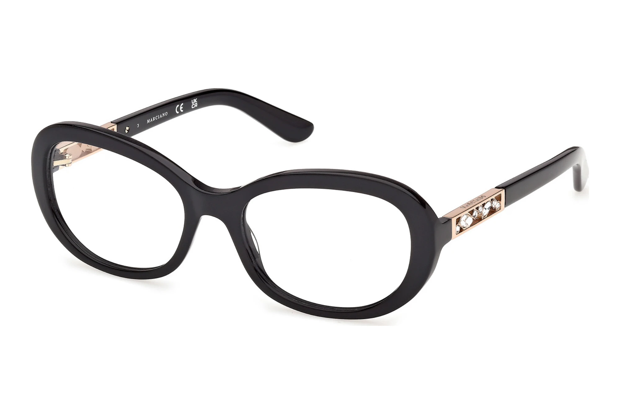 Guess by Marciano GM50065 001 Glänzend Schwarz Guess by Marciano GM50065 001 Glänzend Schwarz