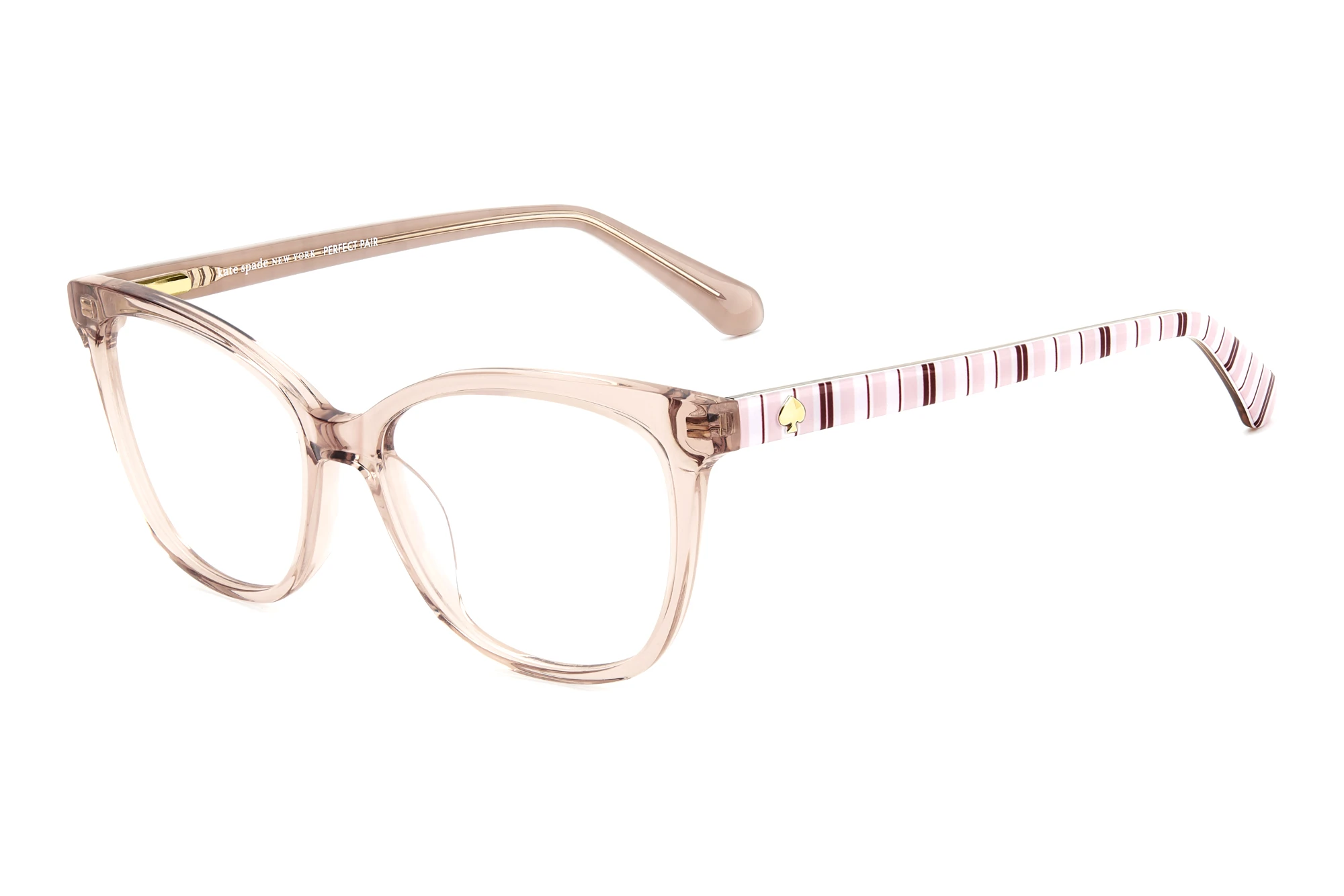 Kate Spade ADRIE/3 QGX BEIGE STRIPED WHITE Kate Spade ADRIE/3 QGX BEIGE STRIPED WHITE