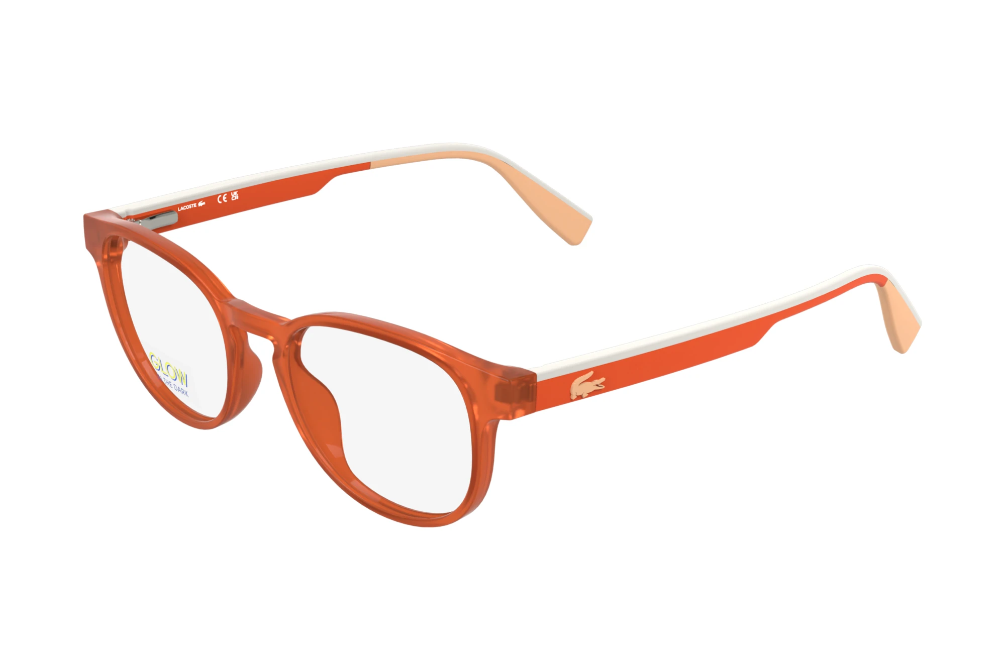 Lacoste L3666 615 TRANSPARENT ORANGE LUMI Lacoste L3666 615 TRANSPARENT ORANGE LUMI