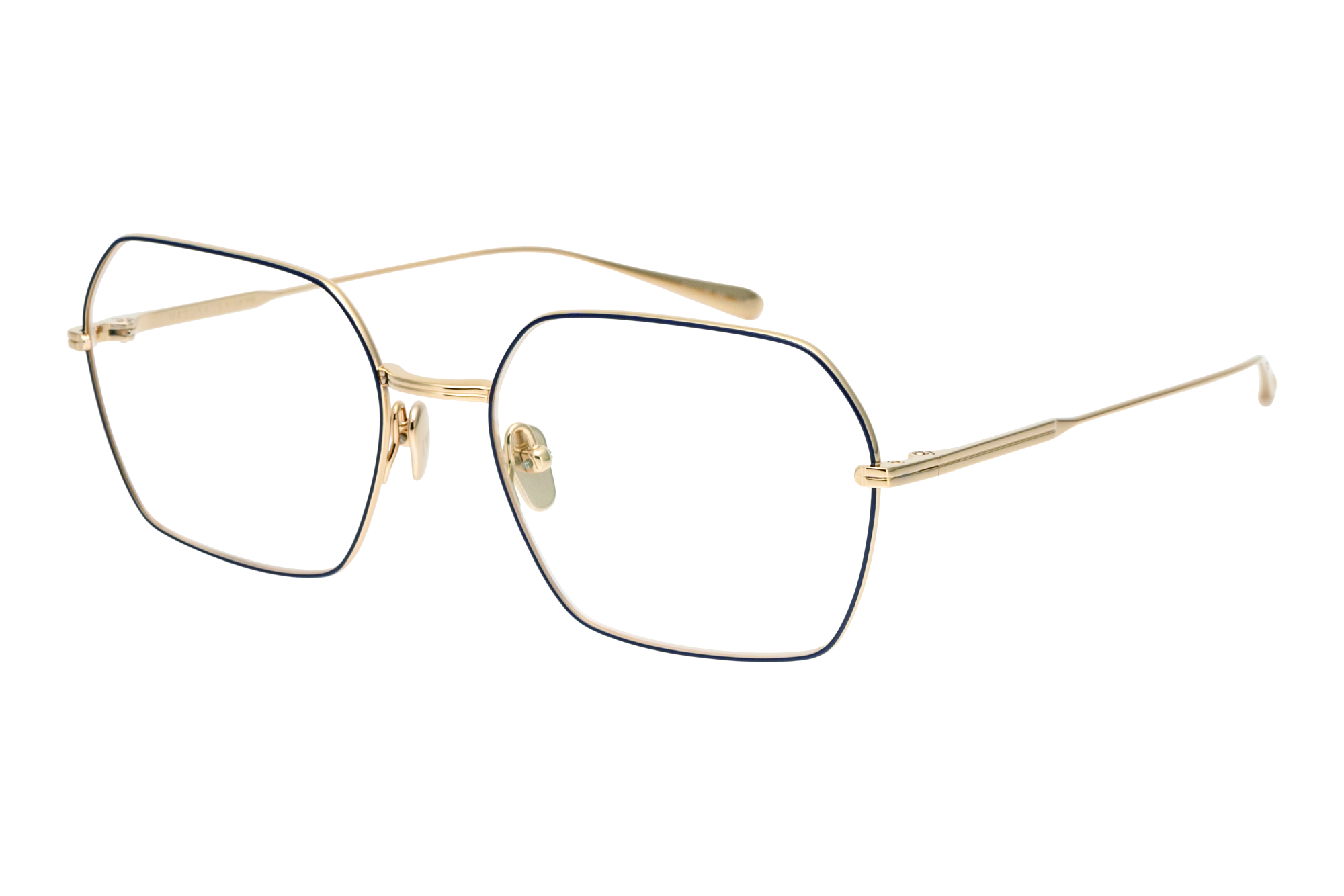 MASUNAGA MARGOT 45 GOLD/NAVY MASUNAGA MARGOT 45 GOLD/NAVY