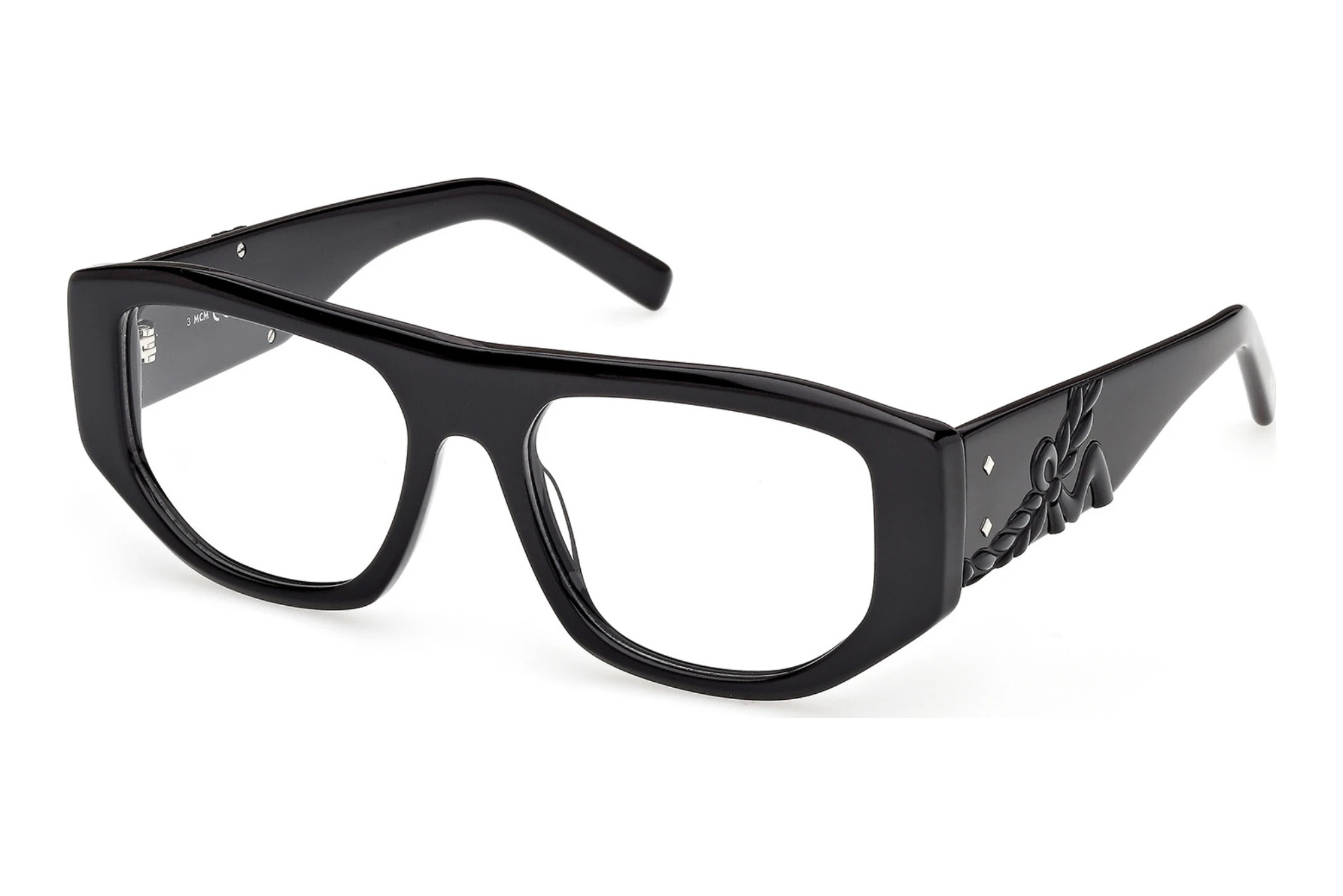 MCM Worldwide MW5023 001 Glänzend Schwarz MCM Worldwide MW5023 001 Glänzend Schwarz