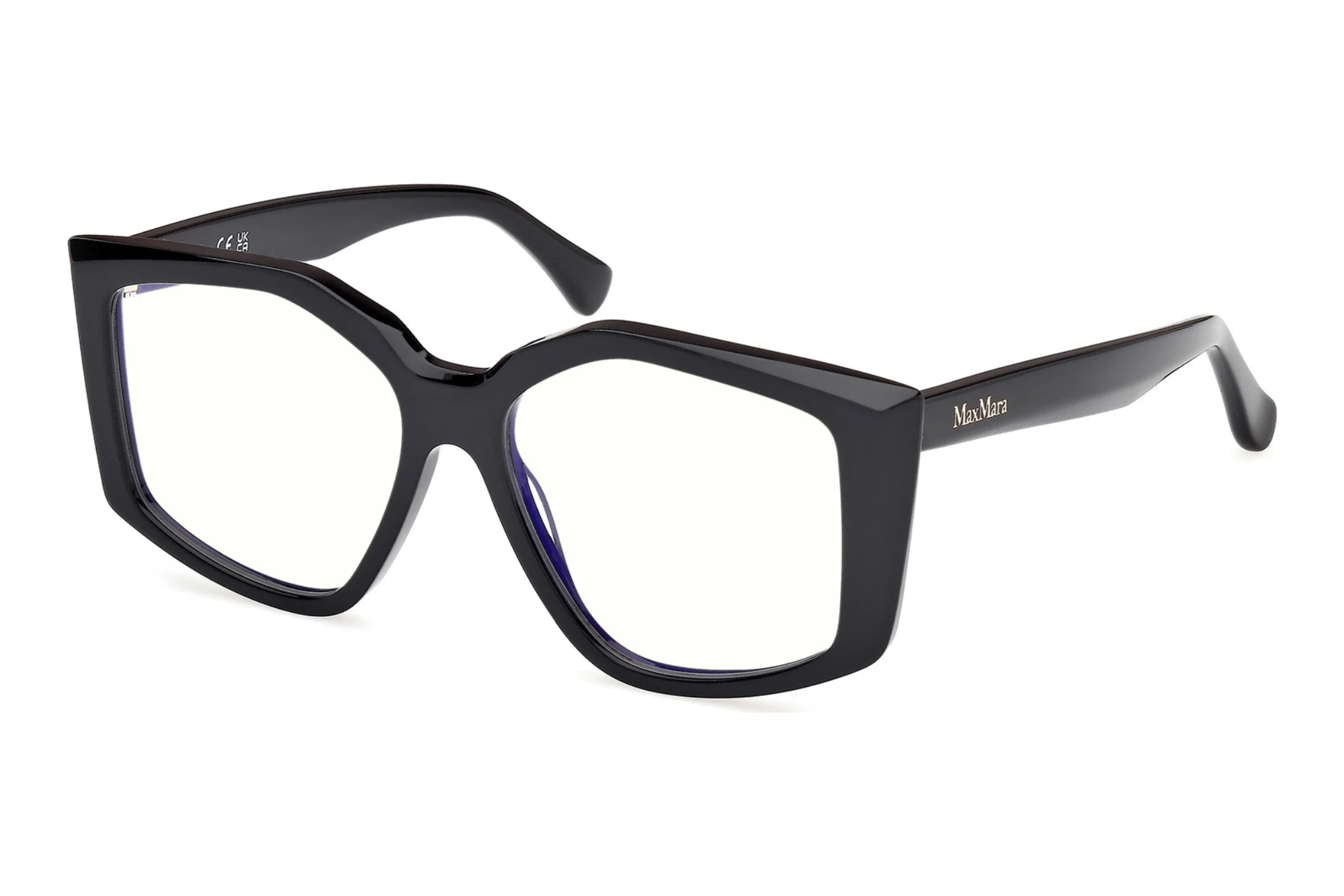 Max Mara MM5162-B 001 Glänzend Schwarz Max Mara MM5162-B 001 Glänzend Schwarz