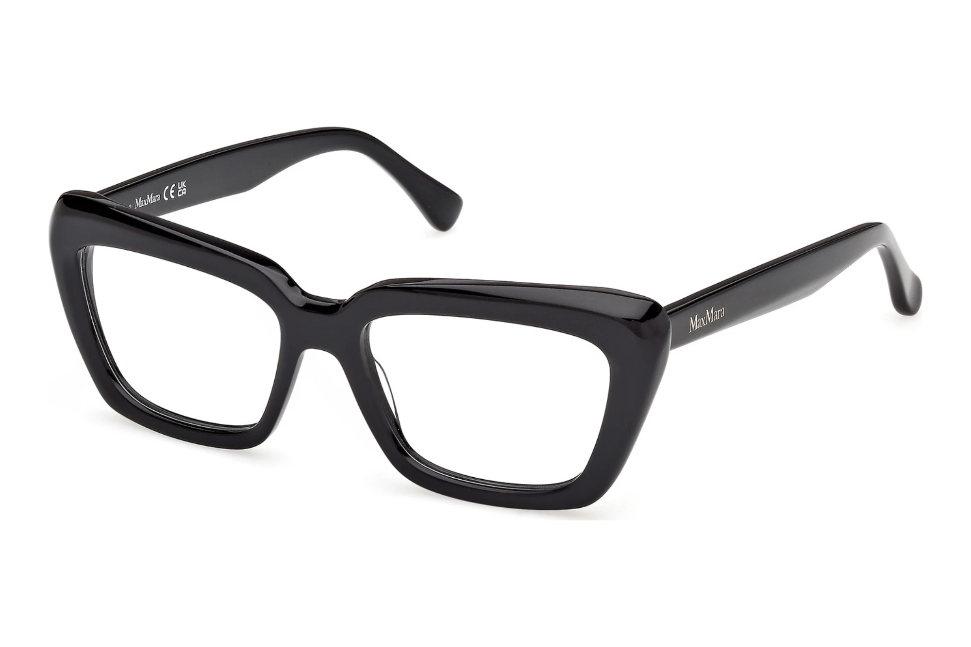 Max Mara MM5210 001 Glänzend Schwarz Max Mara MM5210 001 Glänzend Schwarz