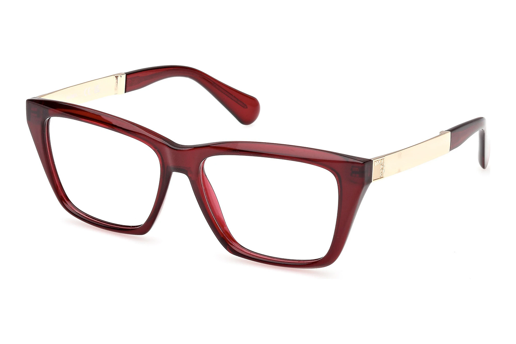 Max & Co. MO5178 066 Glänzend Dunkelrot Max & Co. MO5178 066 Glänzend Dunkelrot