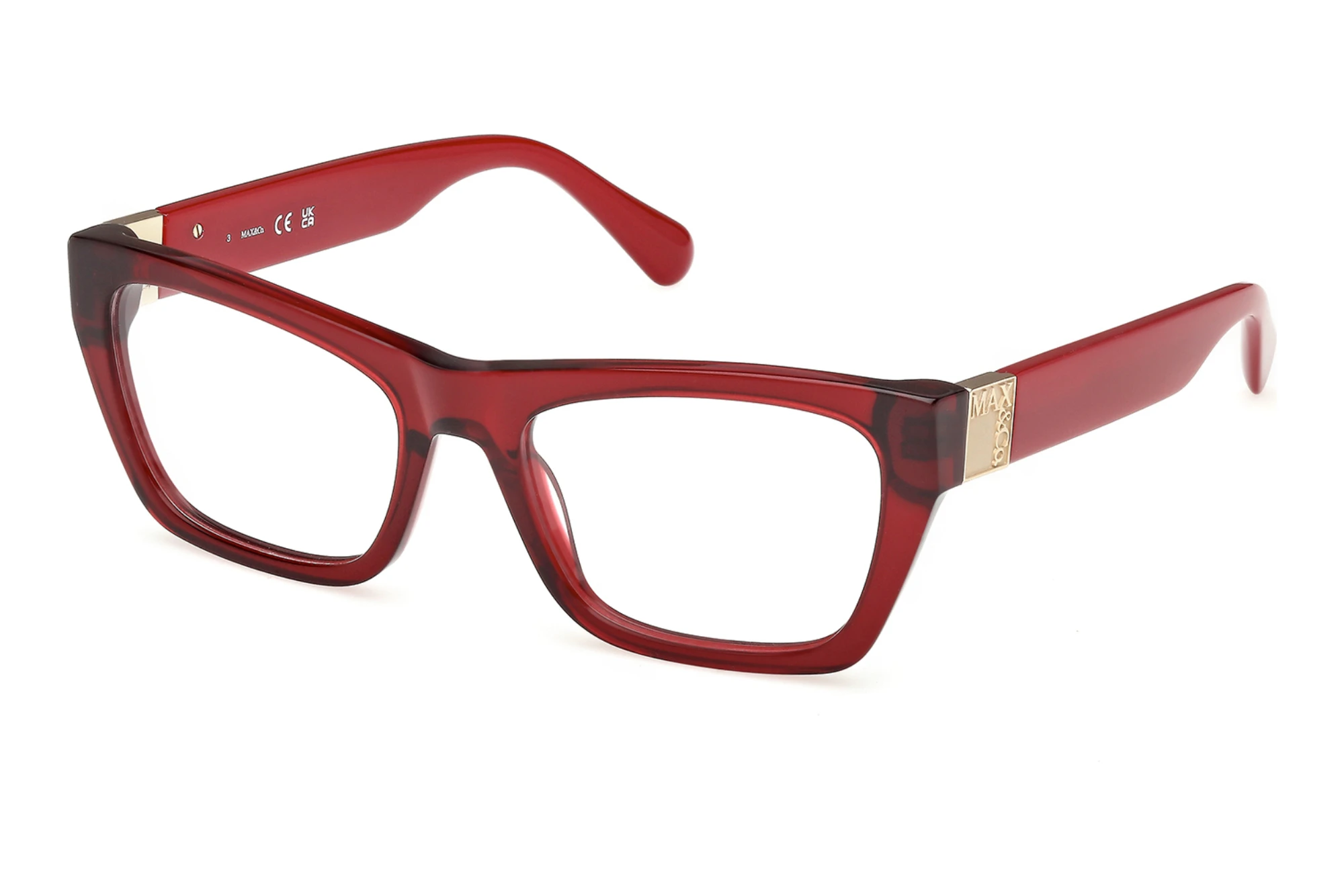 Max & Co. MO5186 066 Glänzend Dunkelrot Max & Co. MO5186 066 Glänzend Dunkelrot