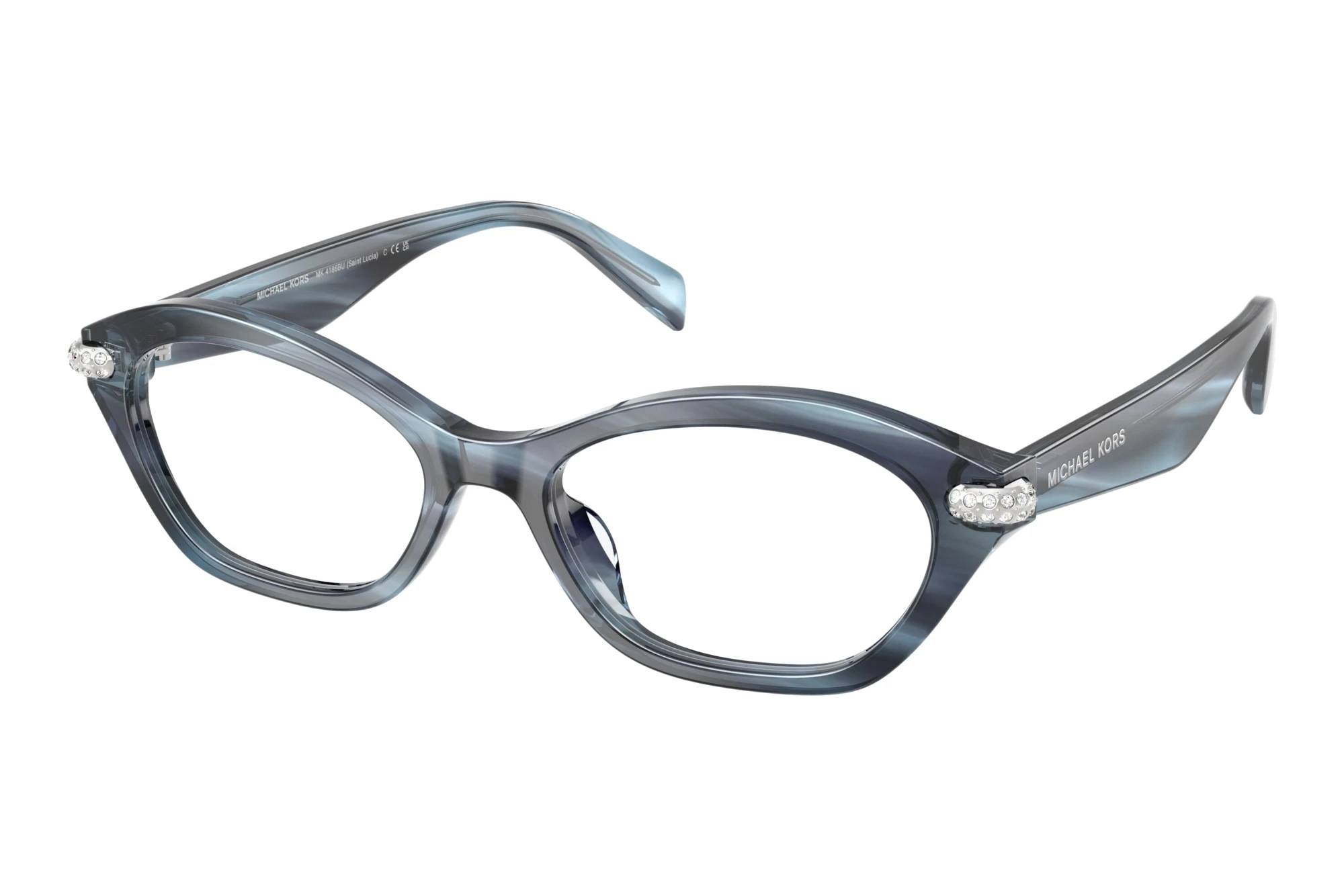 Michael Kors MK4186BU 4054 Denim Horn Michael Kors MK4186BU 4054 Denim Horn