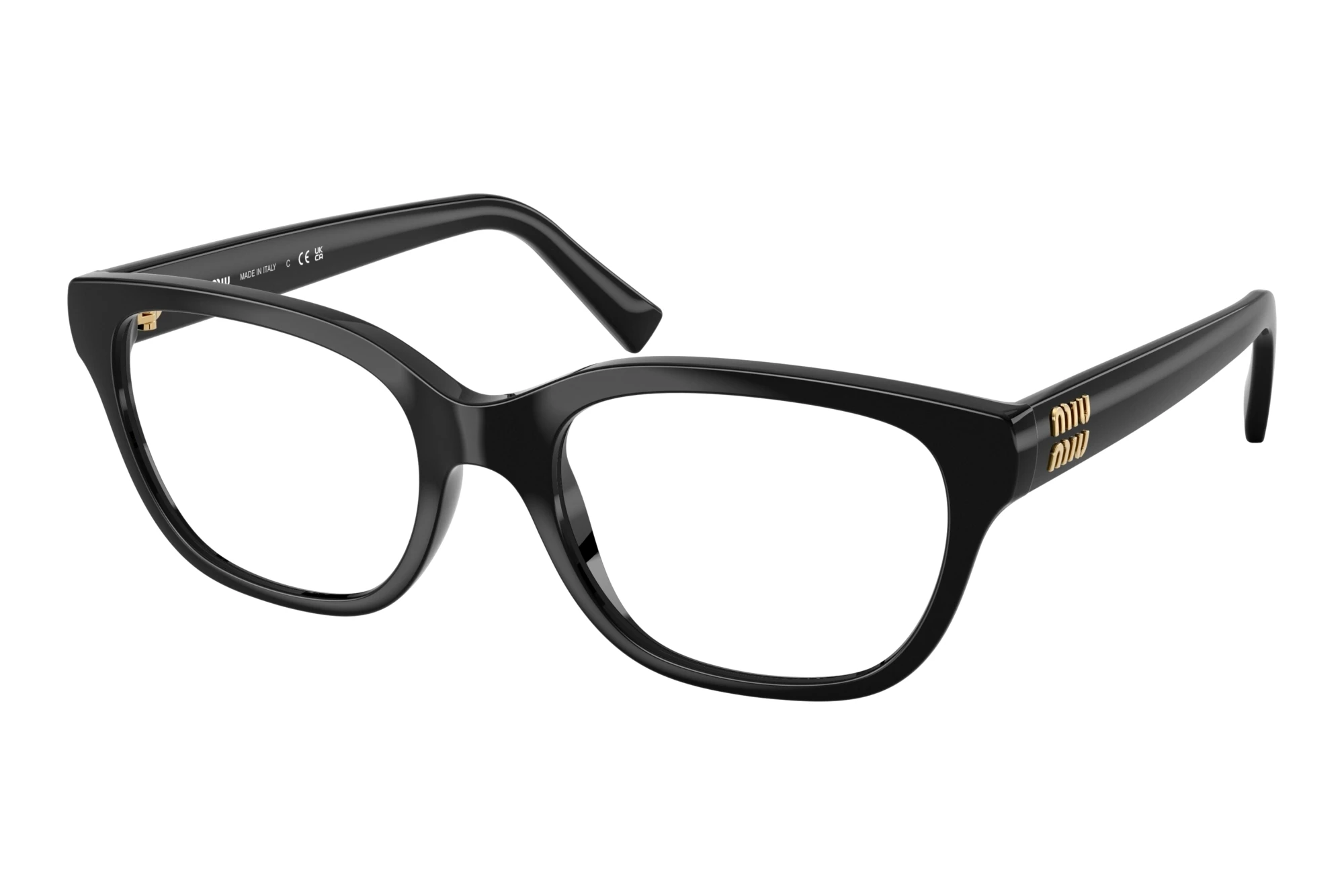 Miu Miu MU 07ZV 1AB1O1 Black Miu Miu MU 07ZV 1AB1O1 Black