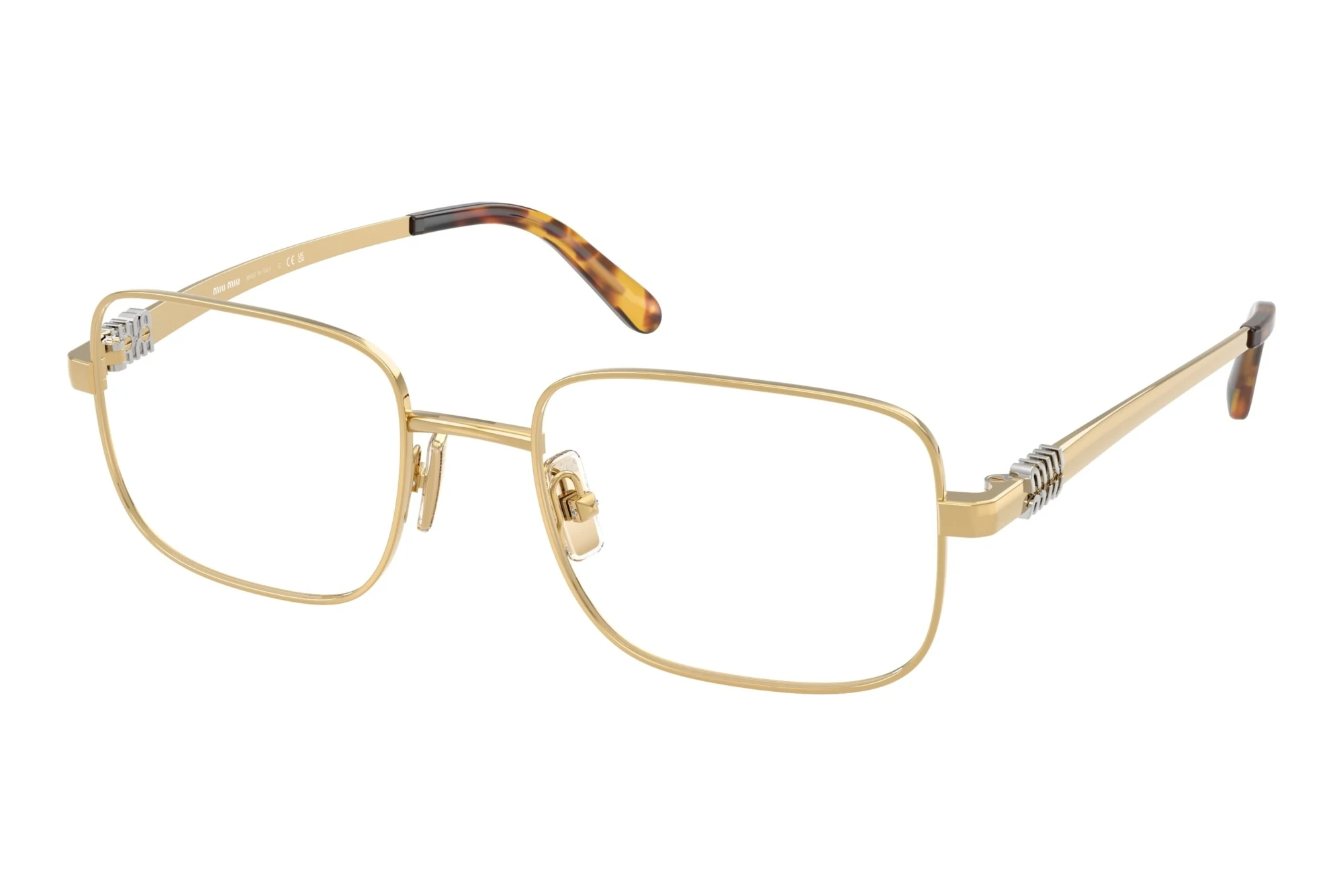 Miu Miu MU 51ZV 5AK1O1 Gold Miu Miu MU 51ZV 5AK1O1 Gold