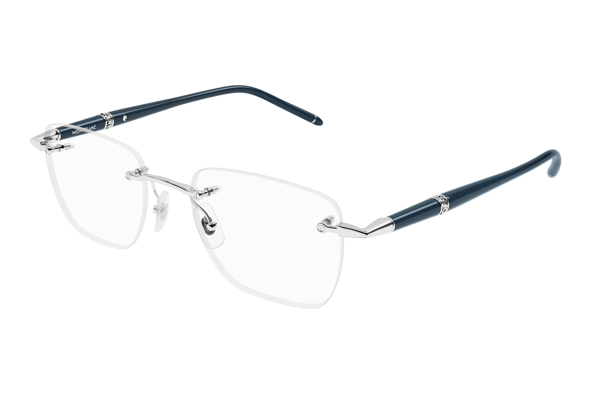 Mont Blanc MB0346O 002 SILVER Mont Blanc MB0346O 002 SILVER