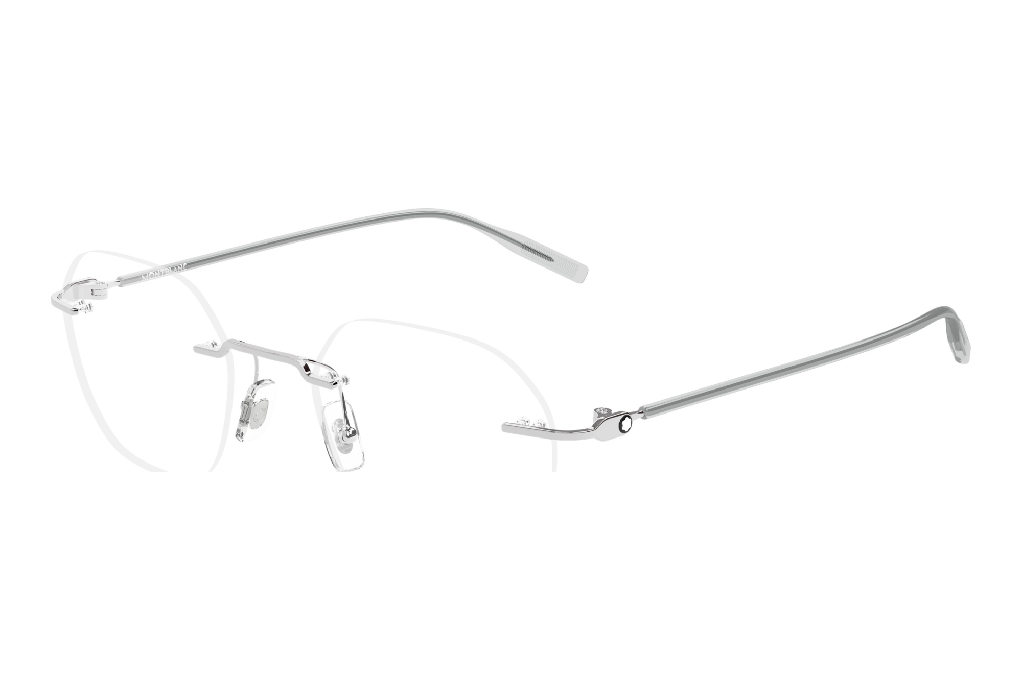 Mont Blanc MB0471O 004 SILVER Mont Blanc MB0471O 004 SILVER