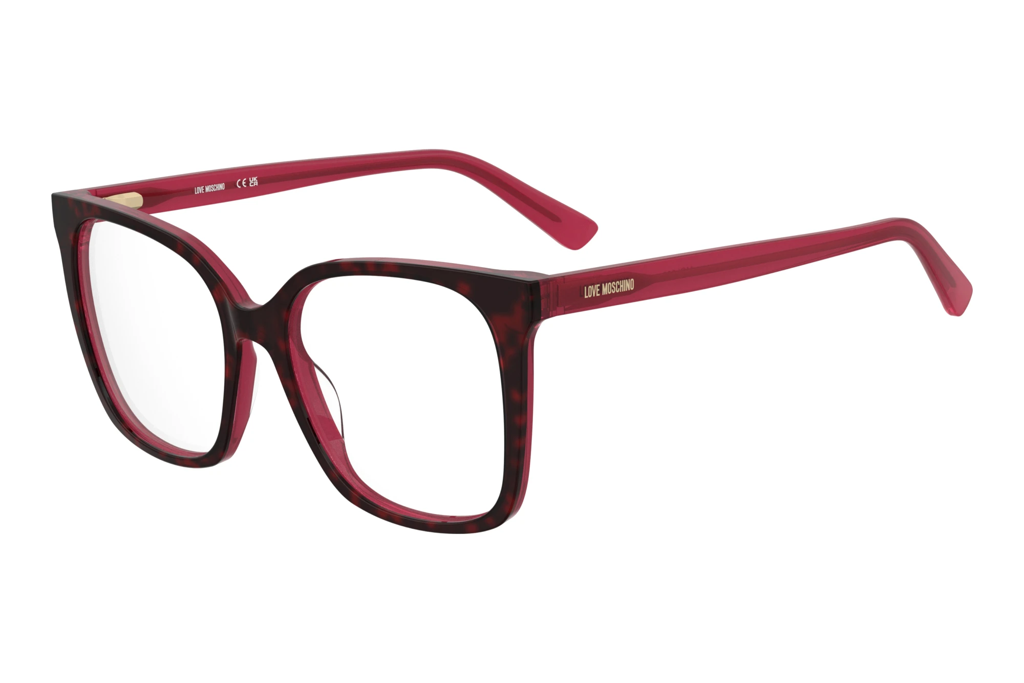 Moschino MOL696 O63 HAVANA RED Moschino MOL696 O63 HAVANA RED