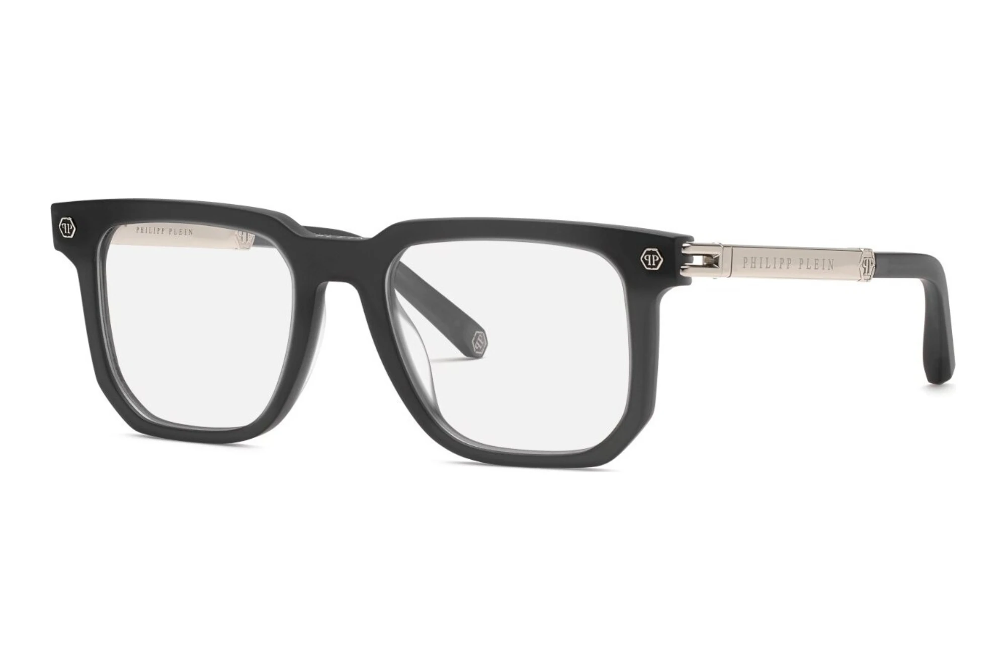 Philipp Plein VPP196 705M MATT TRANSPARENT DARK GREY Philipp Plein VPP196 705M MATT TRANSPARENT DARK GREY