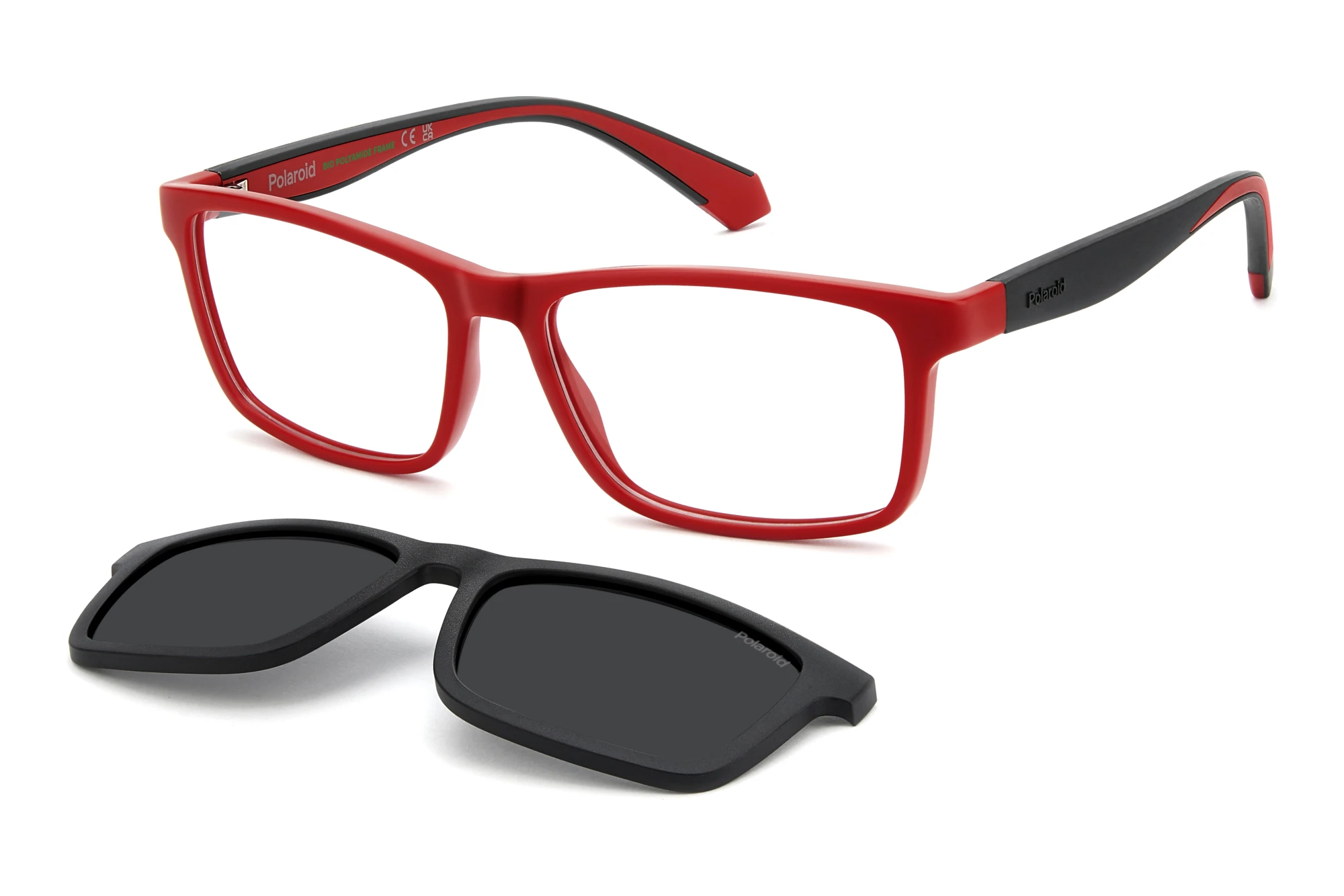 Polaroid PLD D854/C 0Z3 MATTE RED Polaroid PLD D854/C 0Z3 MATTE RED