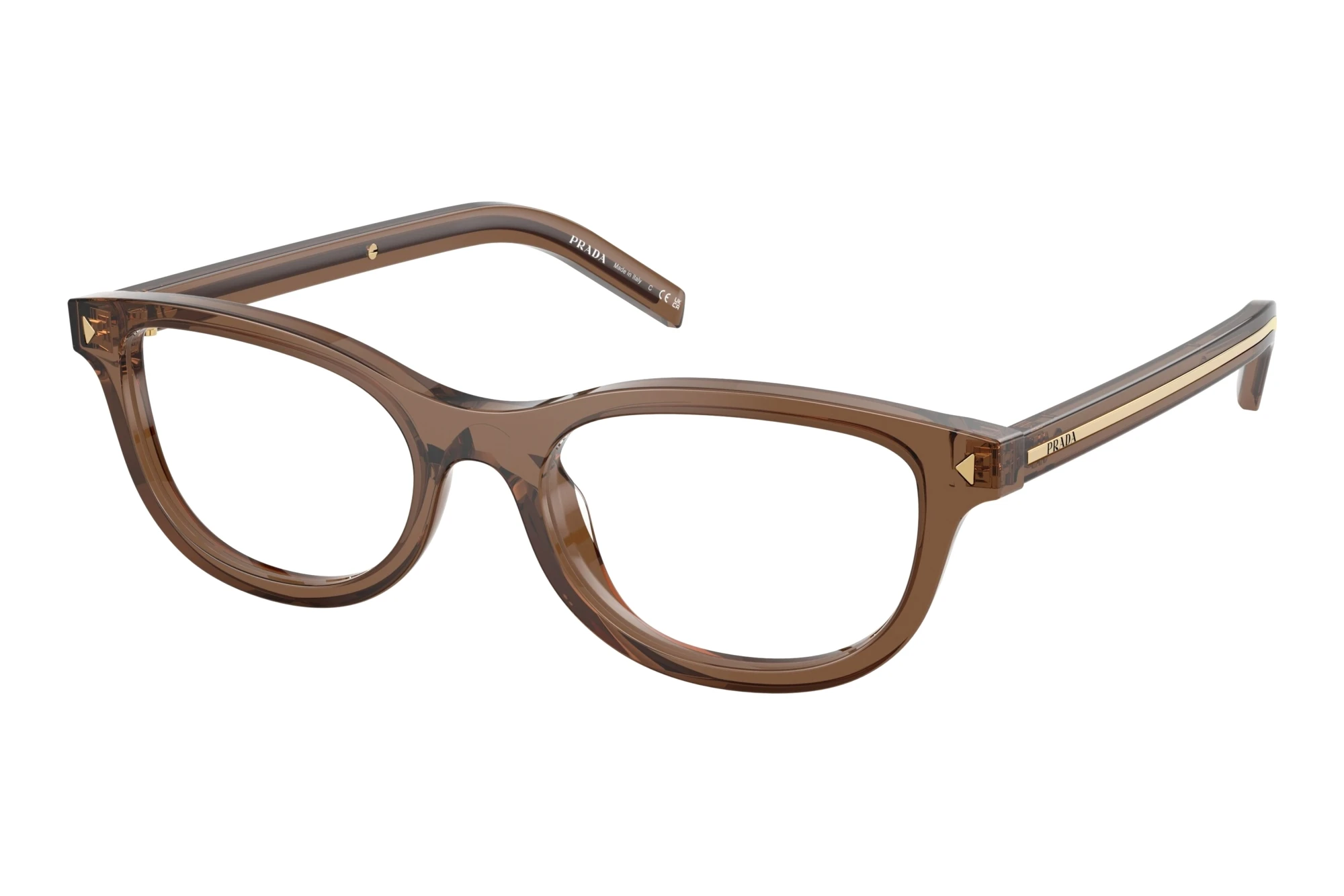 Prada PR D01VU 28I1O1 Transparent Clay Prada PR D01VU 28I1O1 Transparent Clay