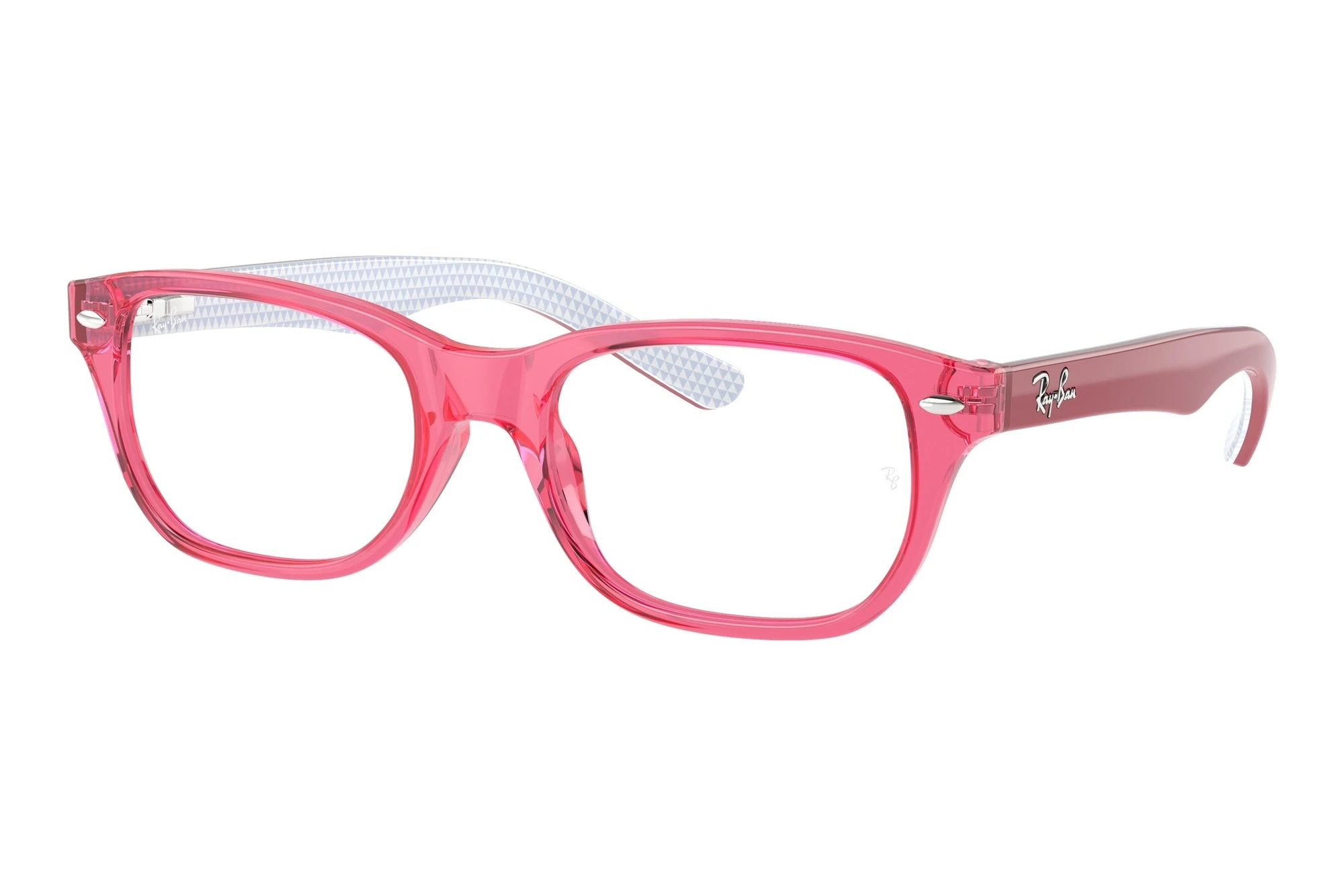 Ray-Ban Kids RY1555 3978 Transparent Pink Ray-Ban Kids RY1555 3978 Transparent Pink