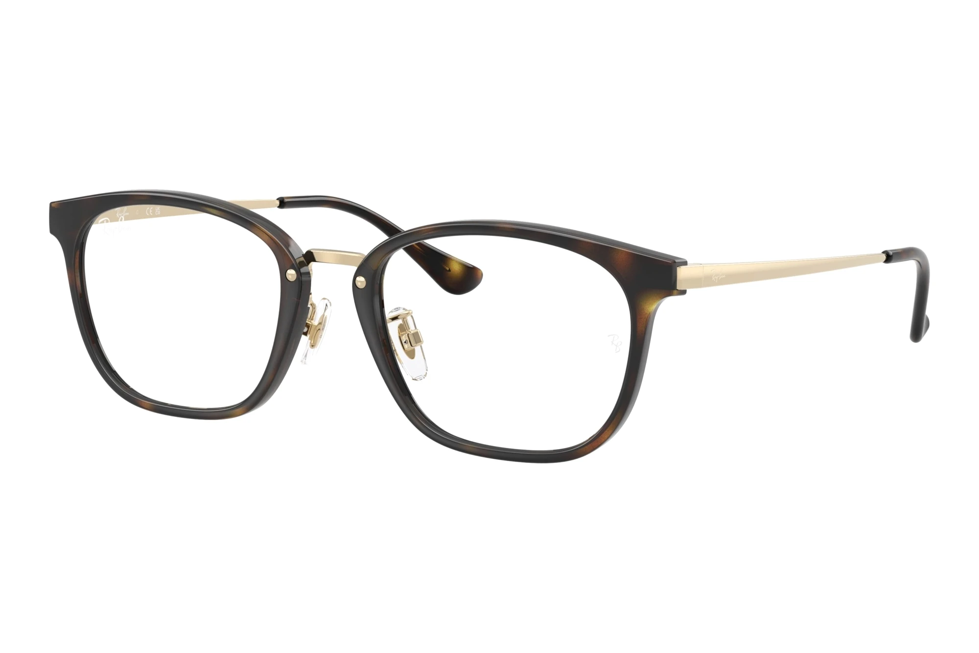 Ray-Ban RX7247D 8472 Havana On Pale Gold Ray-Ban RX7247D 8472 Havana On Pale Gold