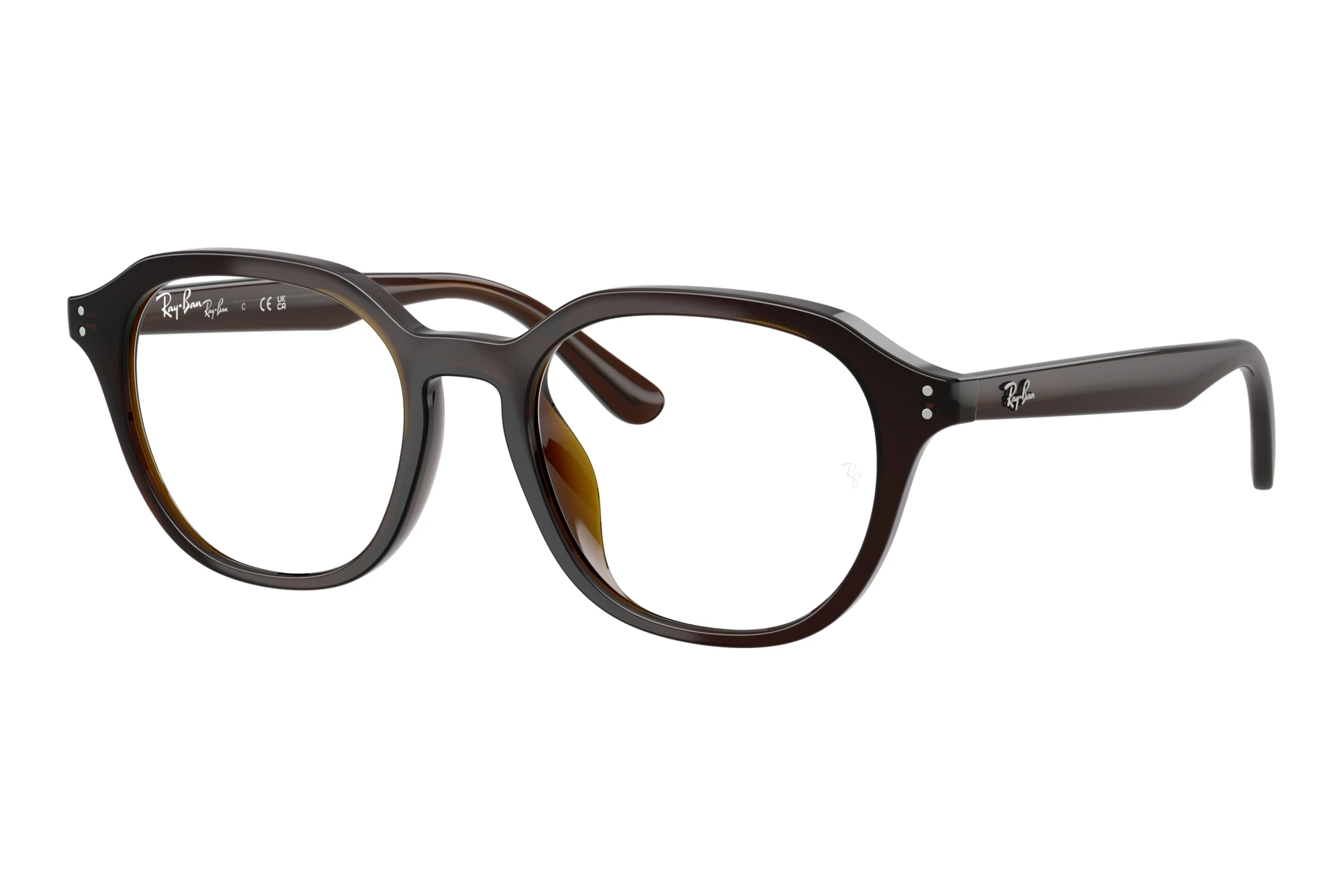 Ray-Ban RX7259D 8502 Transparent Brown Ray-Ban RX7259D 8502 Transparent Brown
