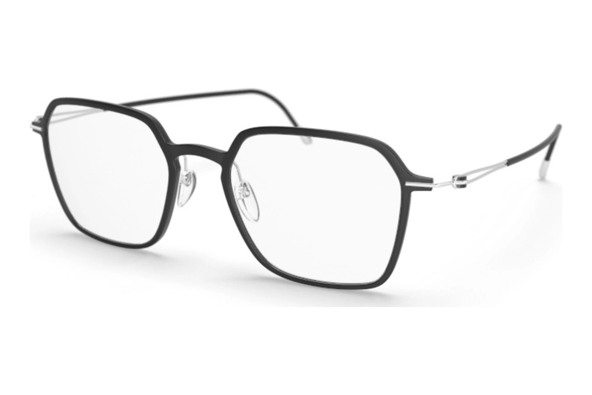 Silhouette 2927 9002 Blacke matte / Silver Silhouette 2927 9002 Blacke matte / Silver