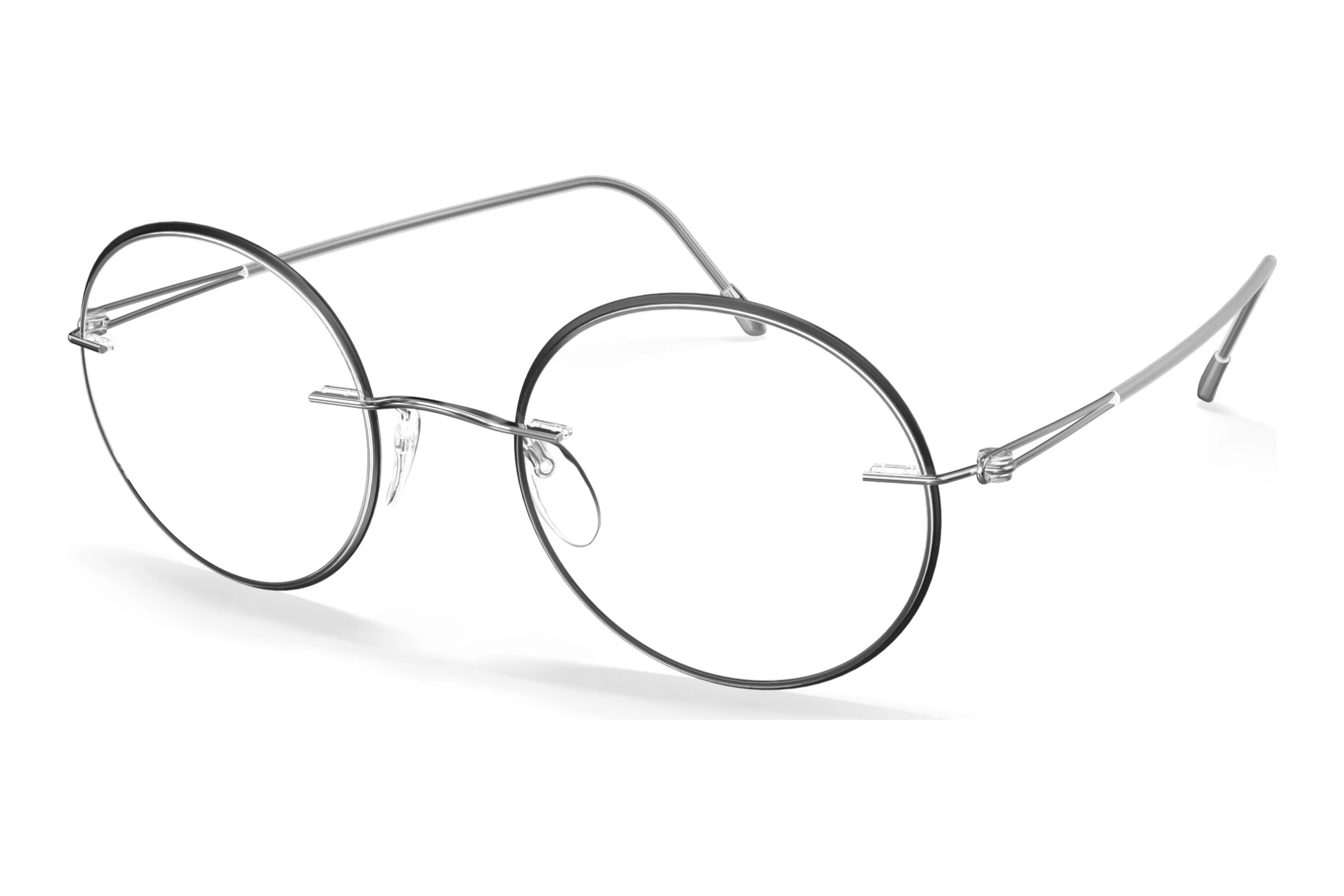 Silhouette 5566-JV 7000 Rhodium / Black Silhouette 5566-JV 7000 Rhodium / Black
